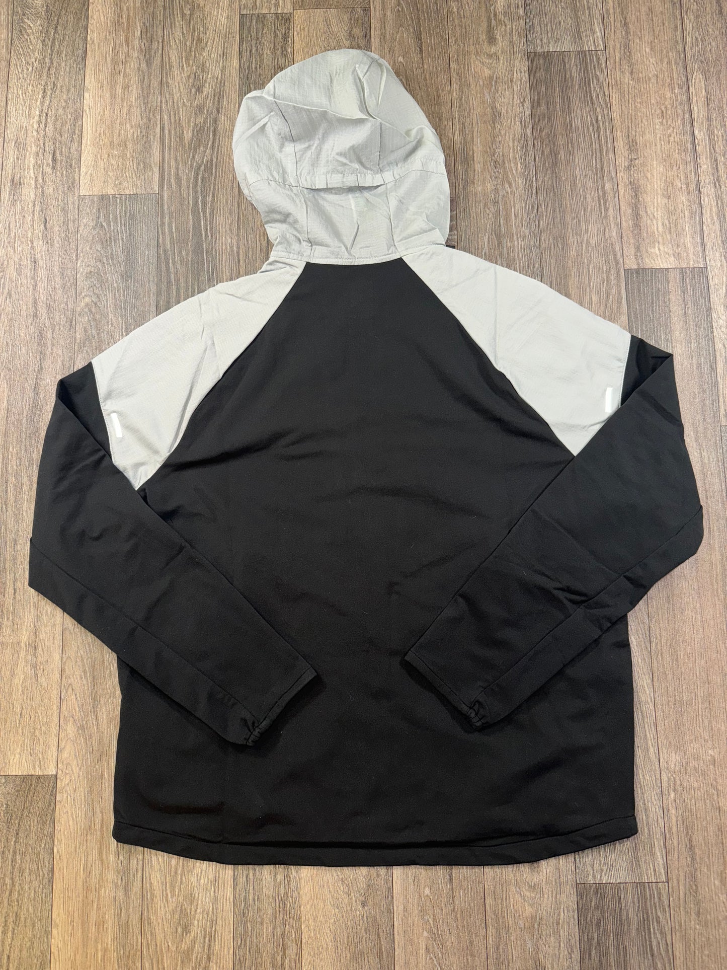Nike Grey/Neon zip windbreaker