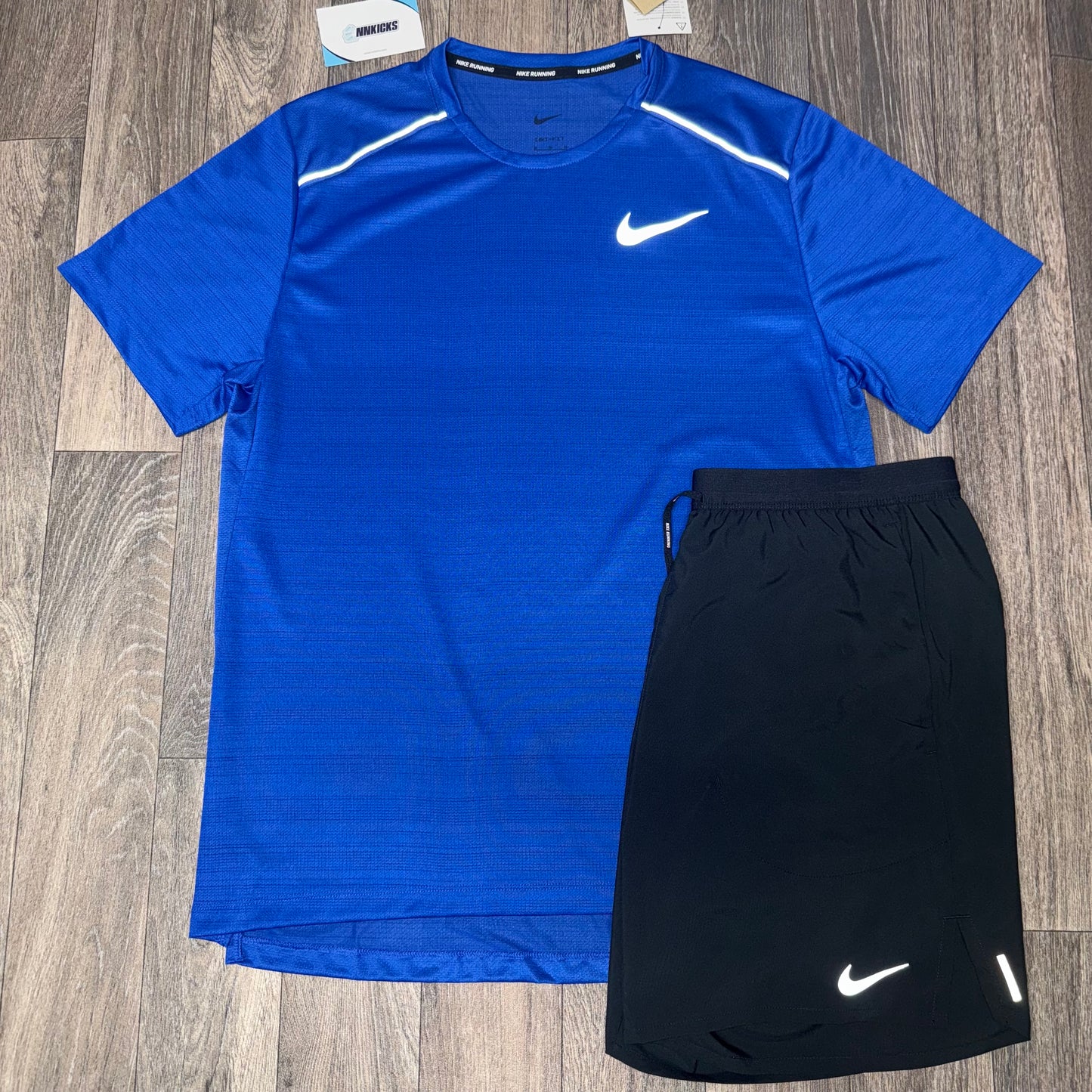 Nike Miler 1.0 Royal Blue / Black Flex Stride 5”