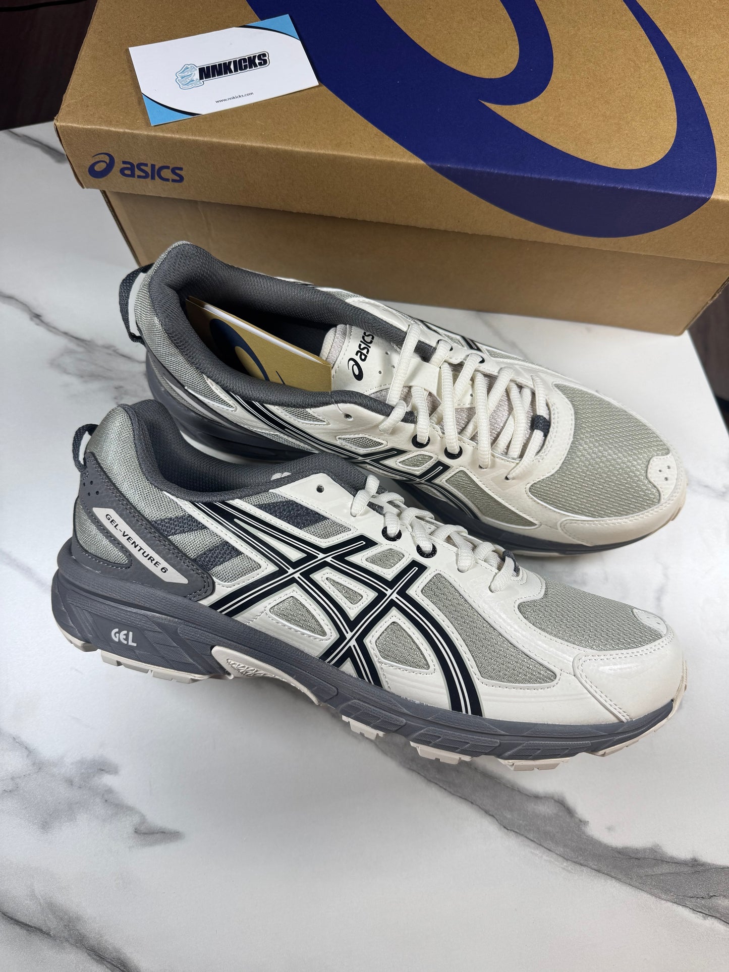 Gel Venture 6 Grey/Cream