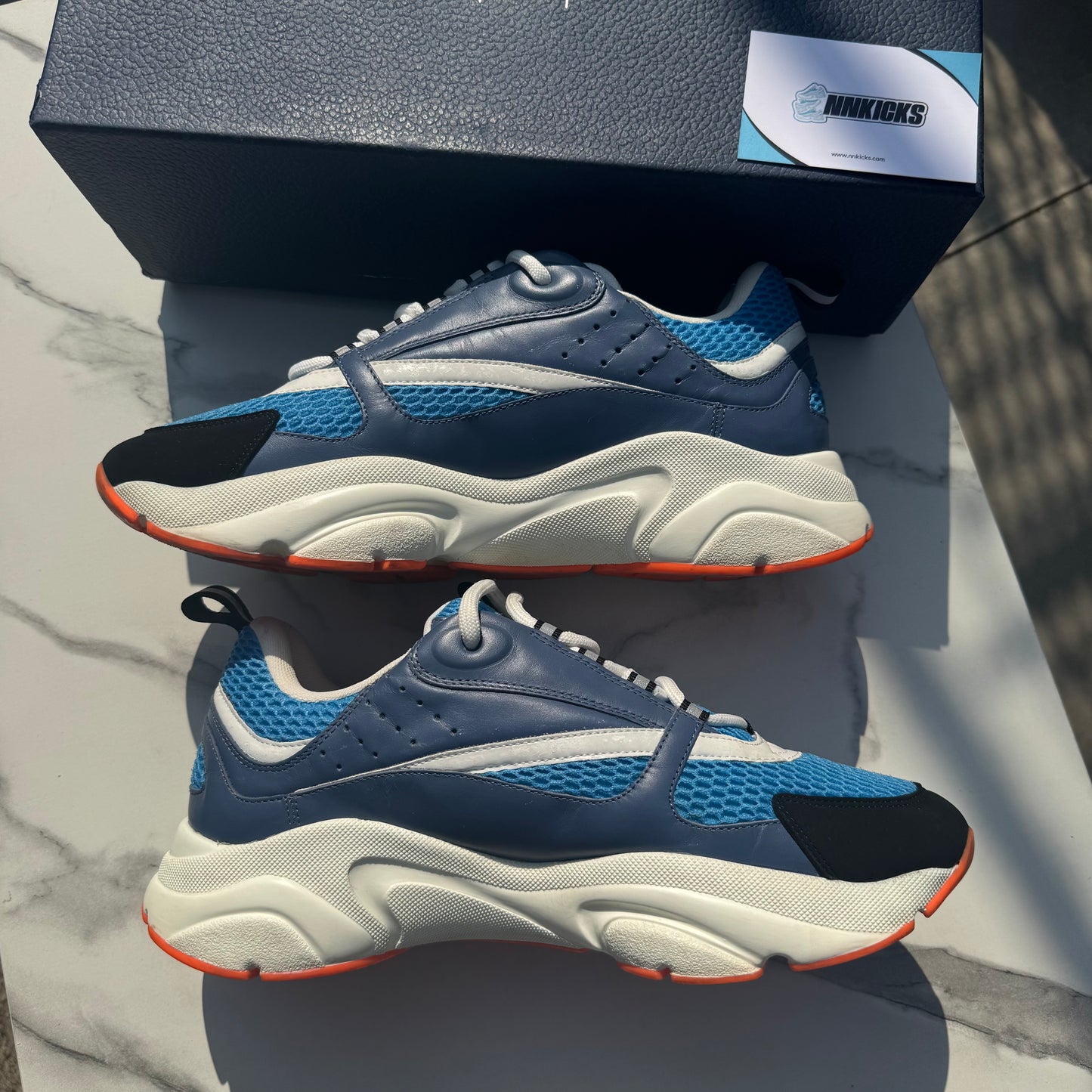 Dior b22 Blue/White/Orange