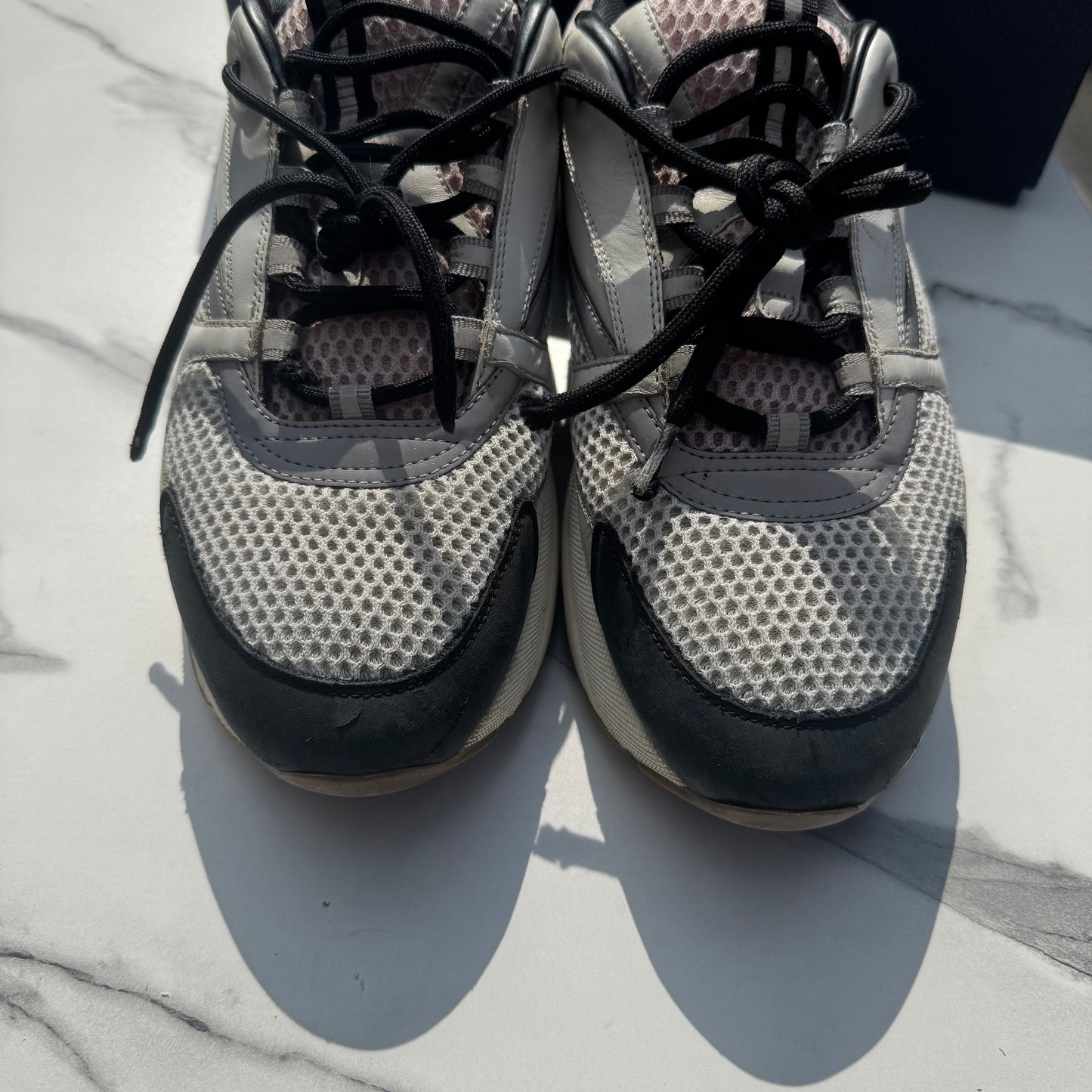 Dior b22 Grey/White/Pink
