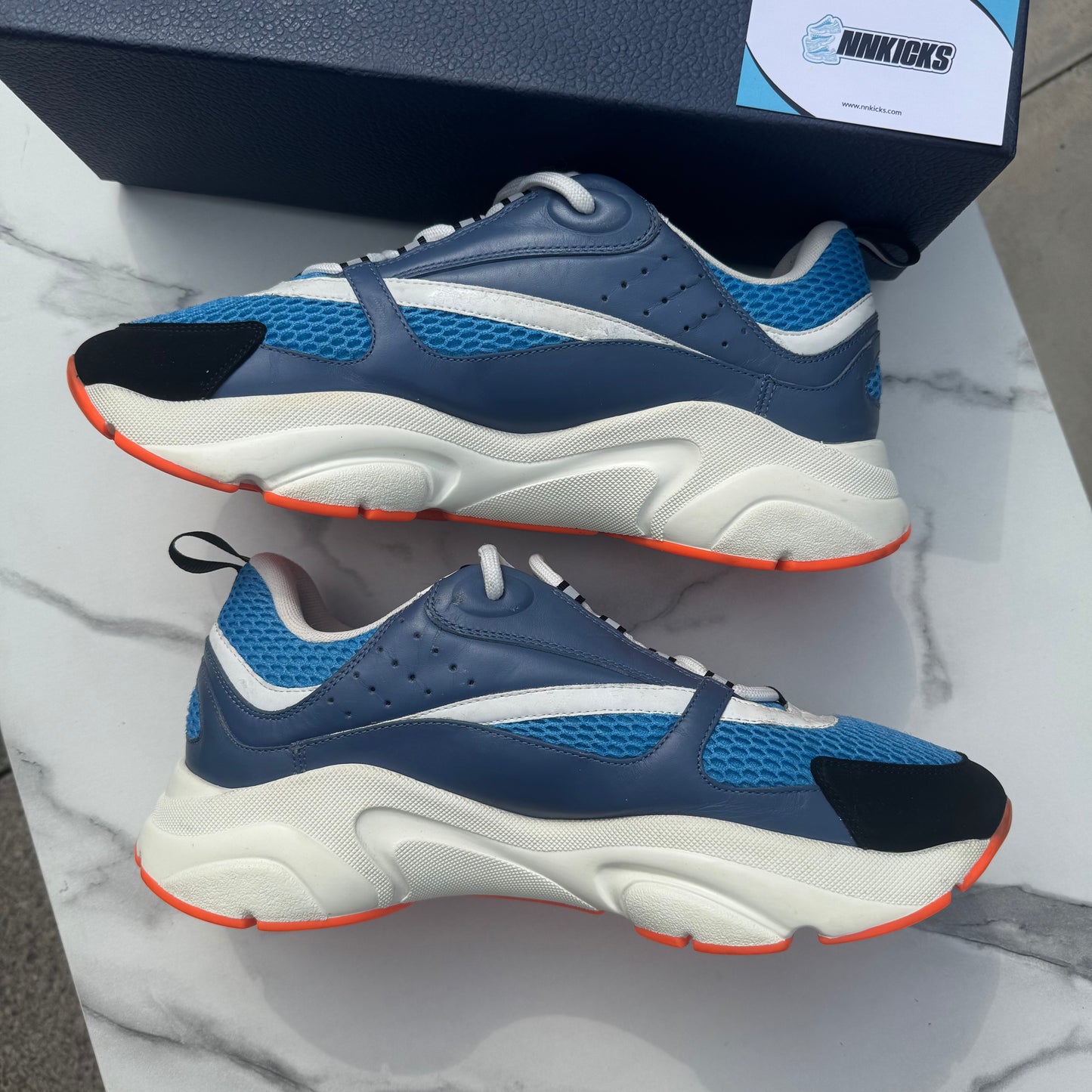 Dior b22 Blue/White/Orange