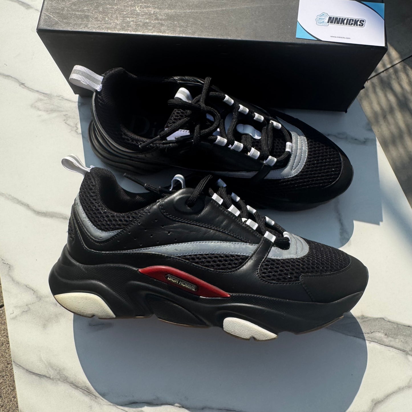 Dior b22 Black/Red/Gum