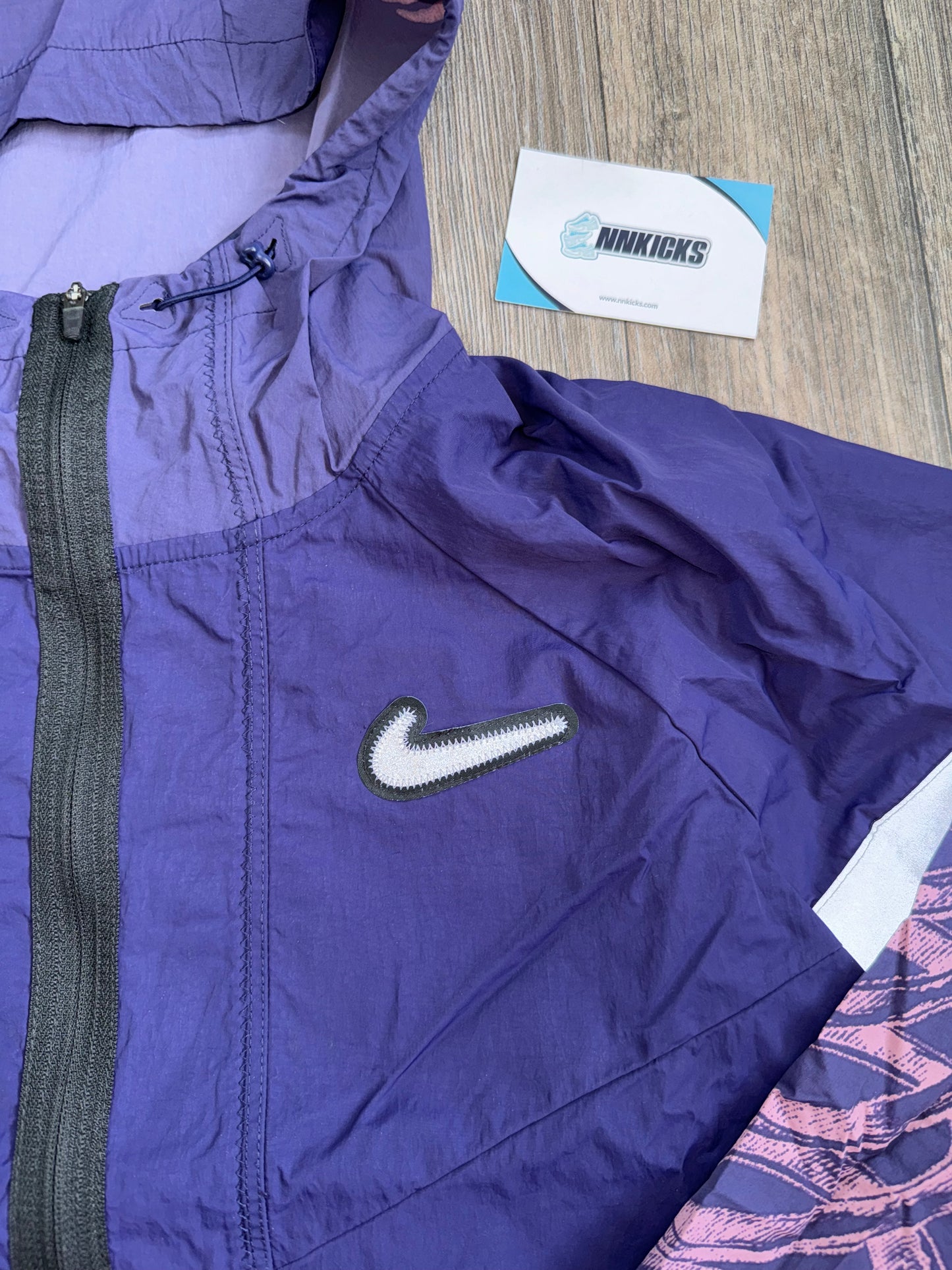 Nike Purple dragon windbreaker