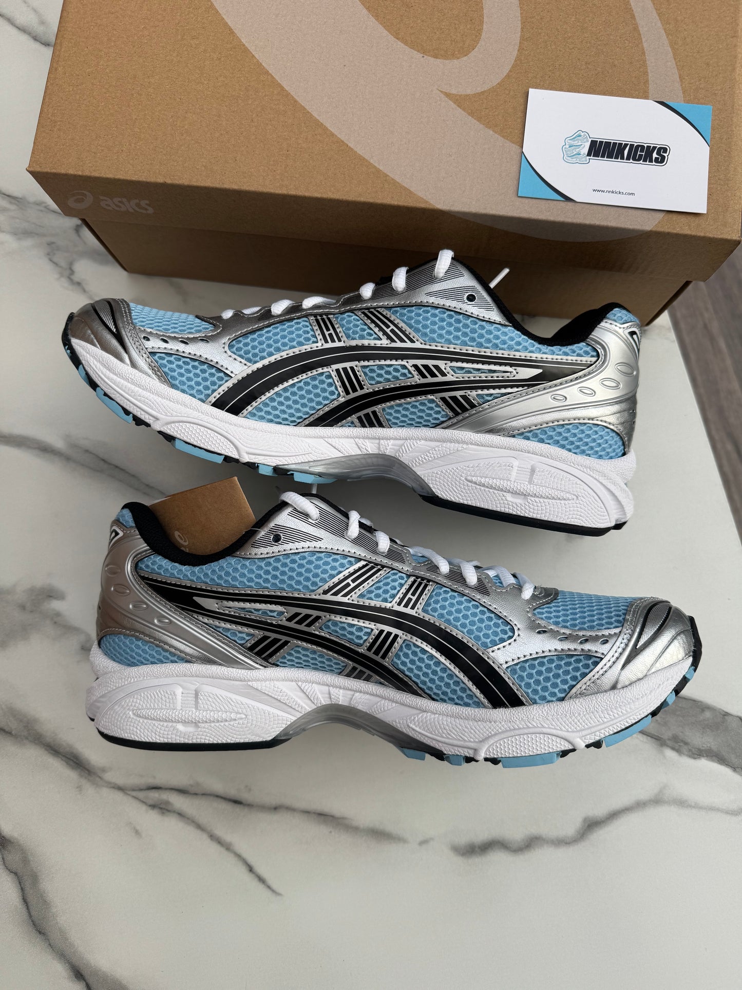 ASICS Kayano 14 sky blue