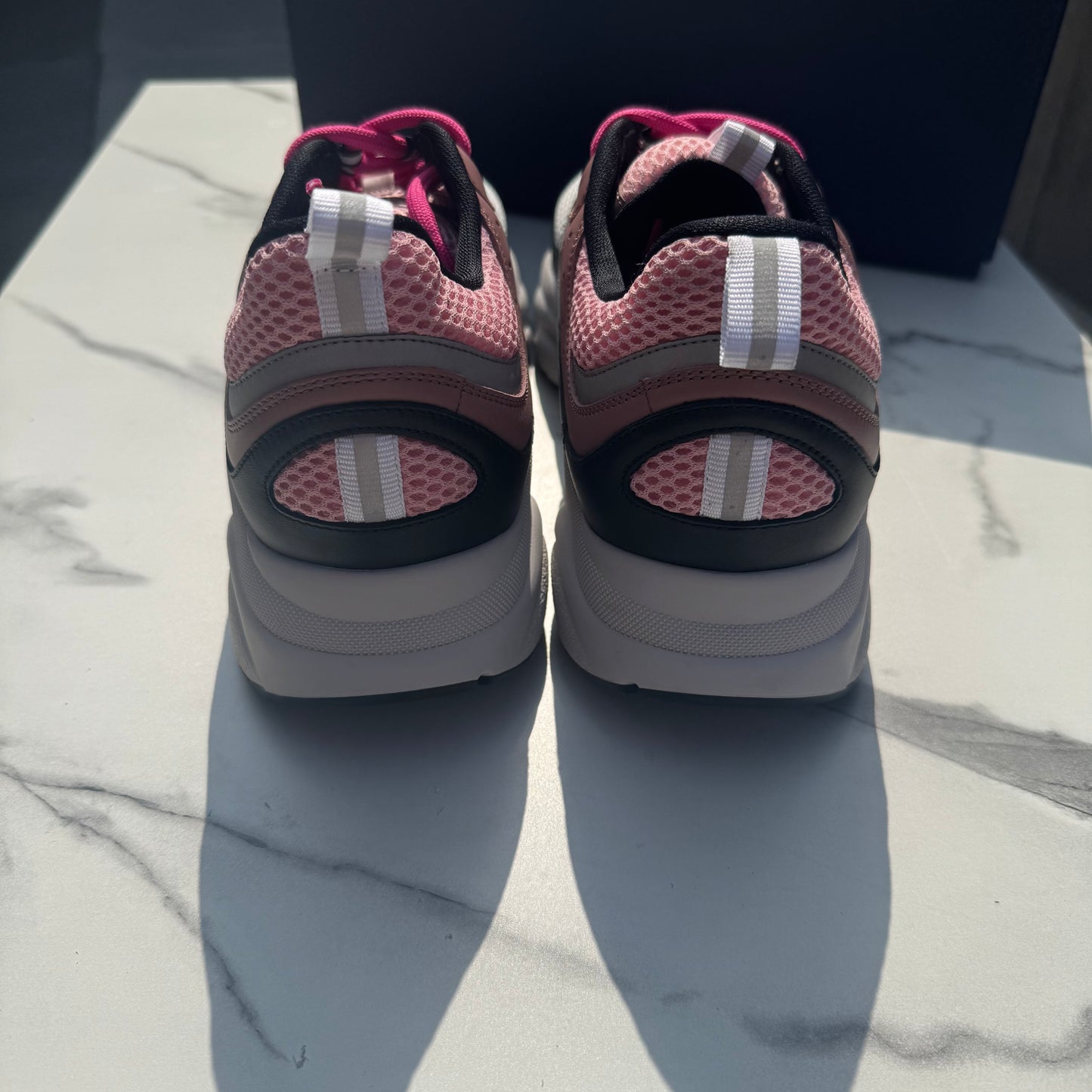 Dior b22 Salmon pink / White