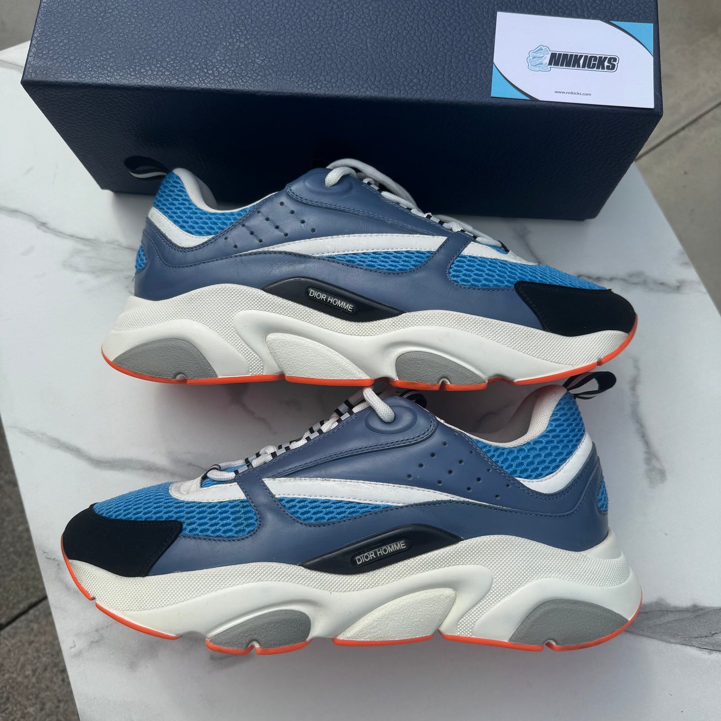 Dior b22 Blue/White/Orange