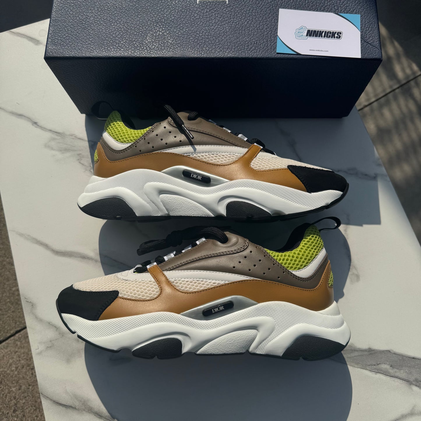 Dior b22 Green/Brown