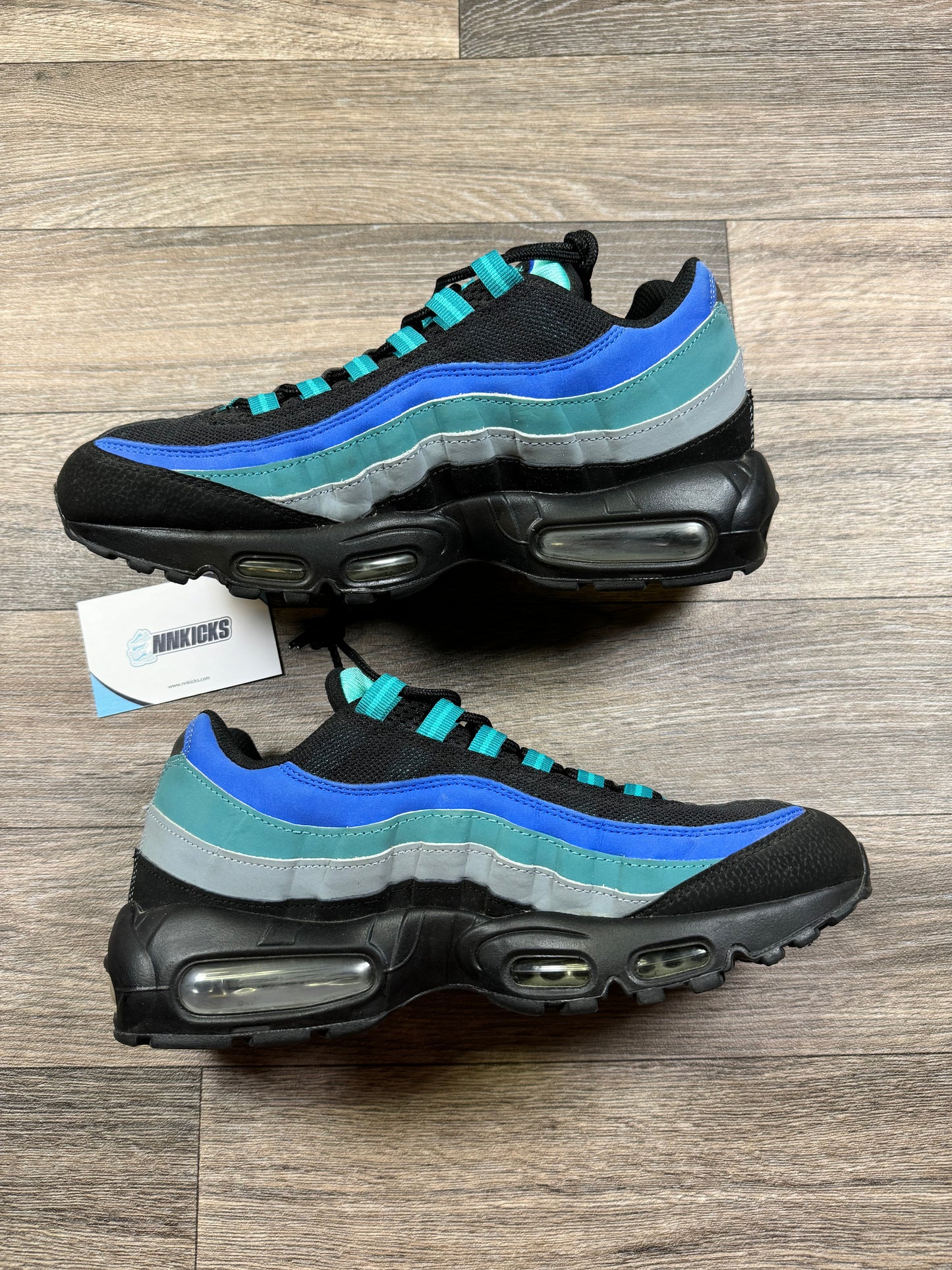 Nike Air max 95 black hyper blue