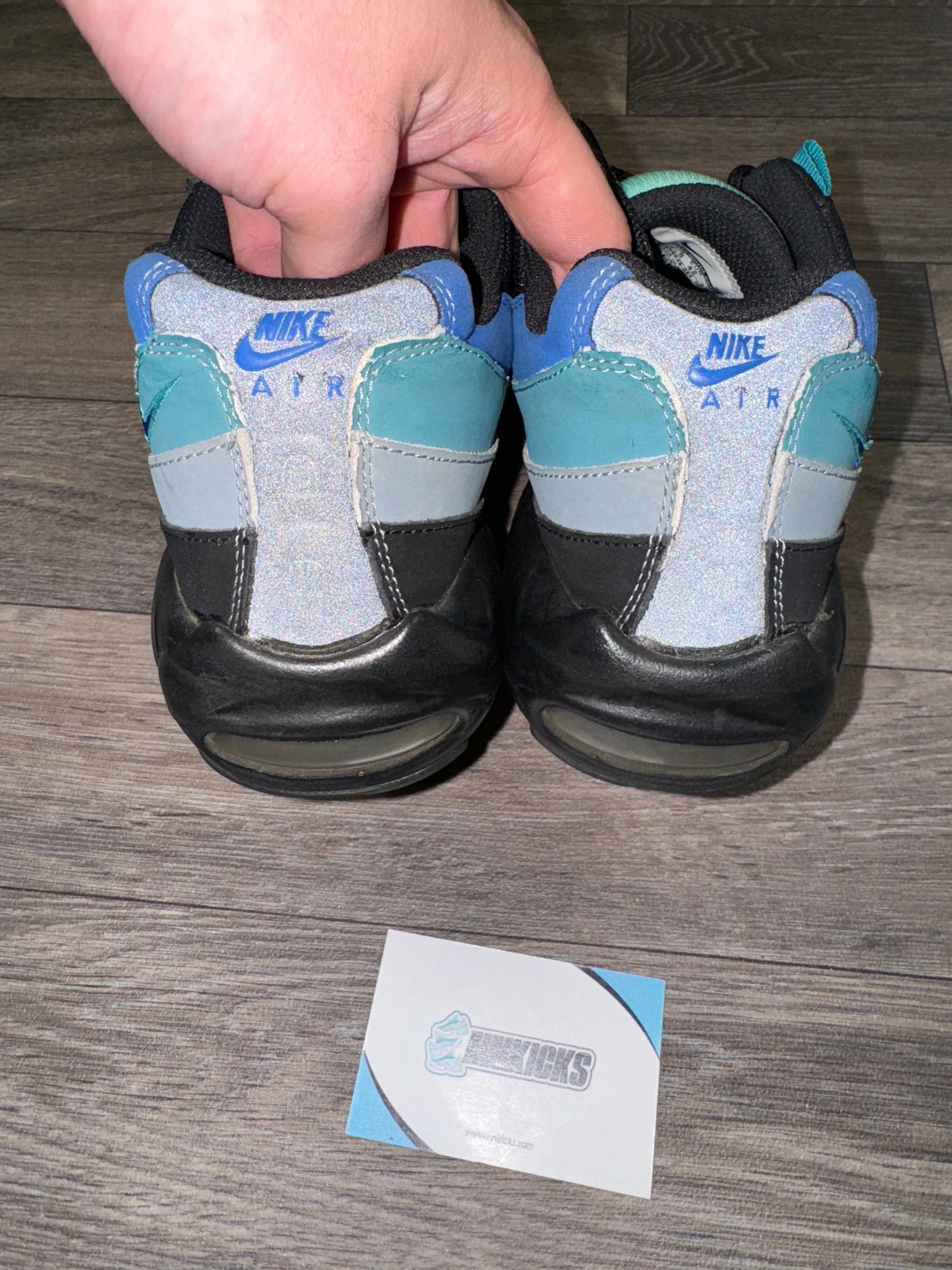 Nike Air max 95 black hyper blue