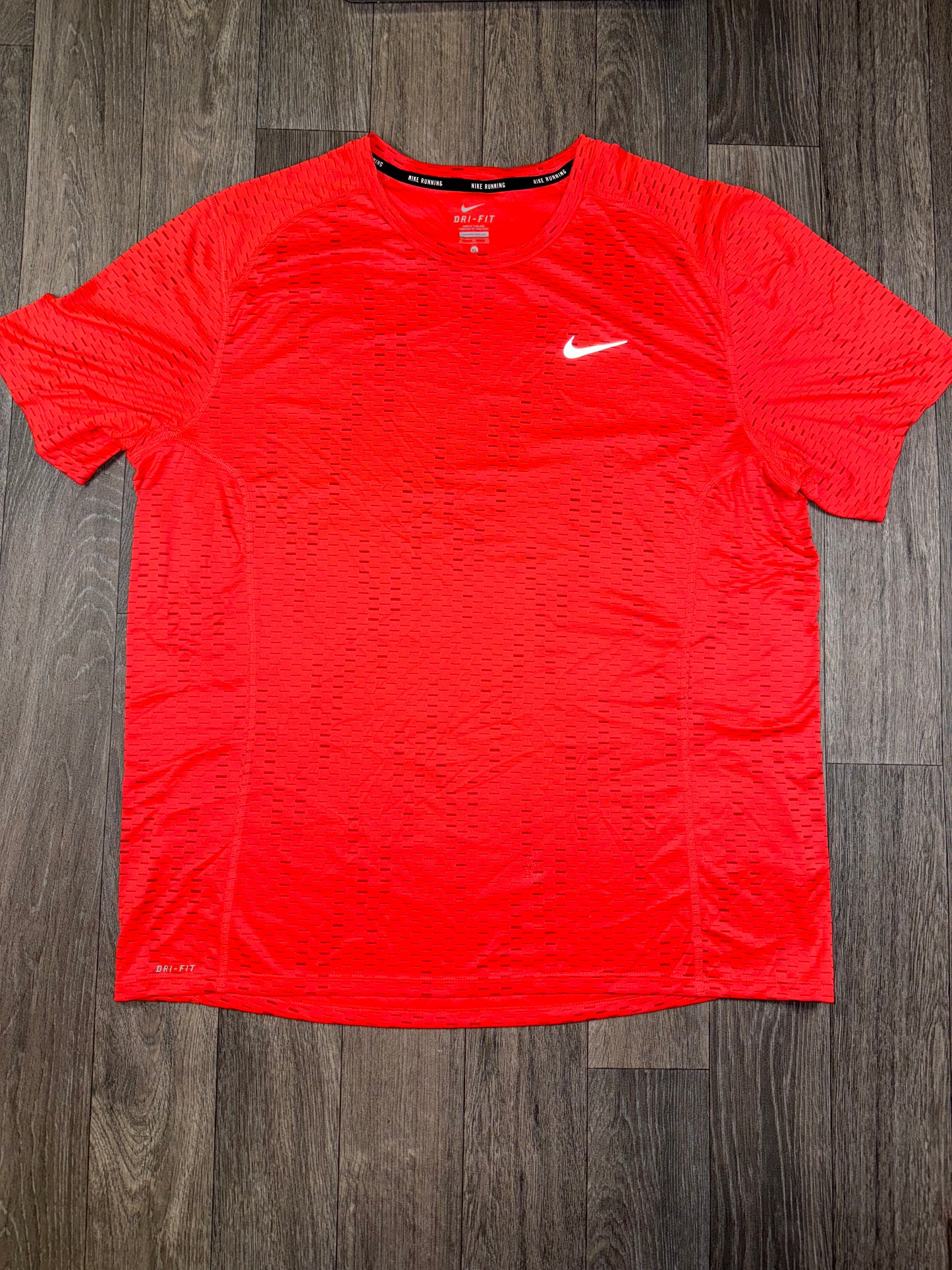 Nike Red digital dri fit T-shirt
