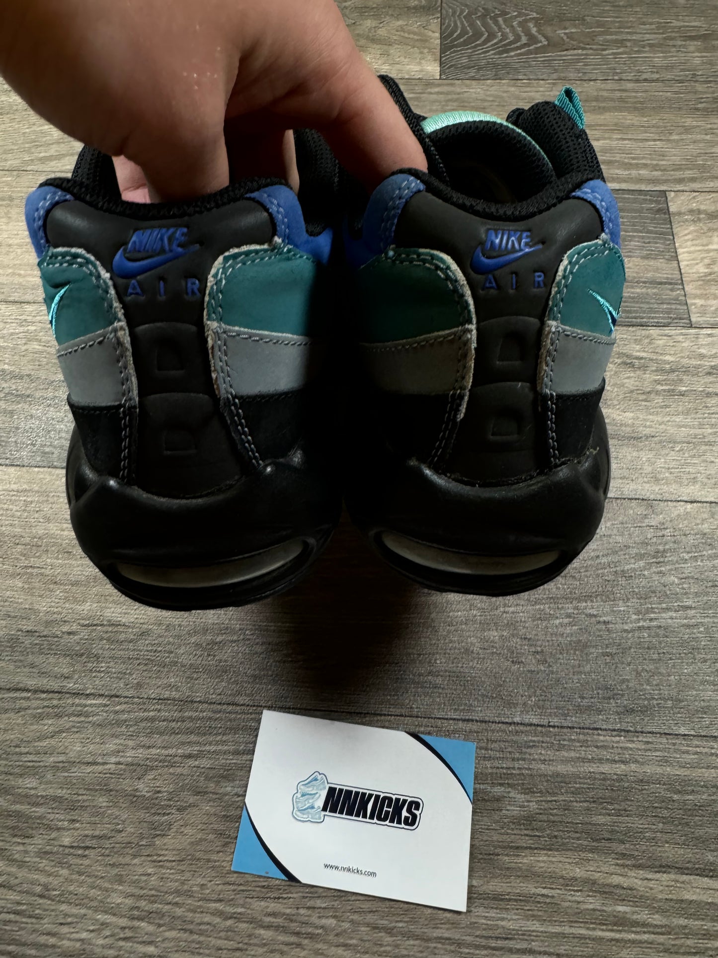Nike Air max 95 black hyper blue