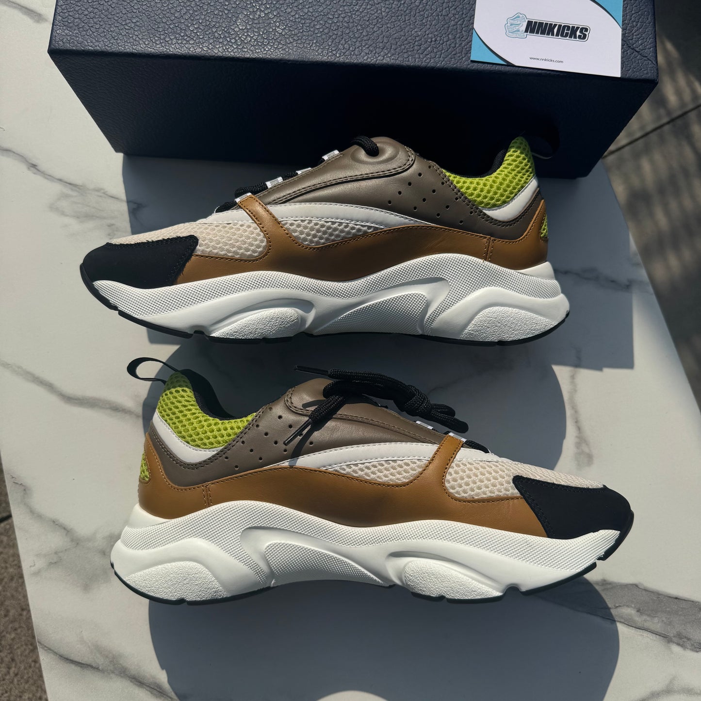 Dior b22 Green/Brown