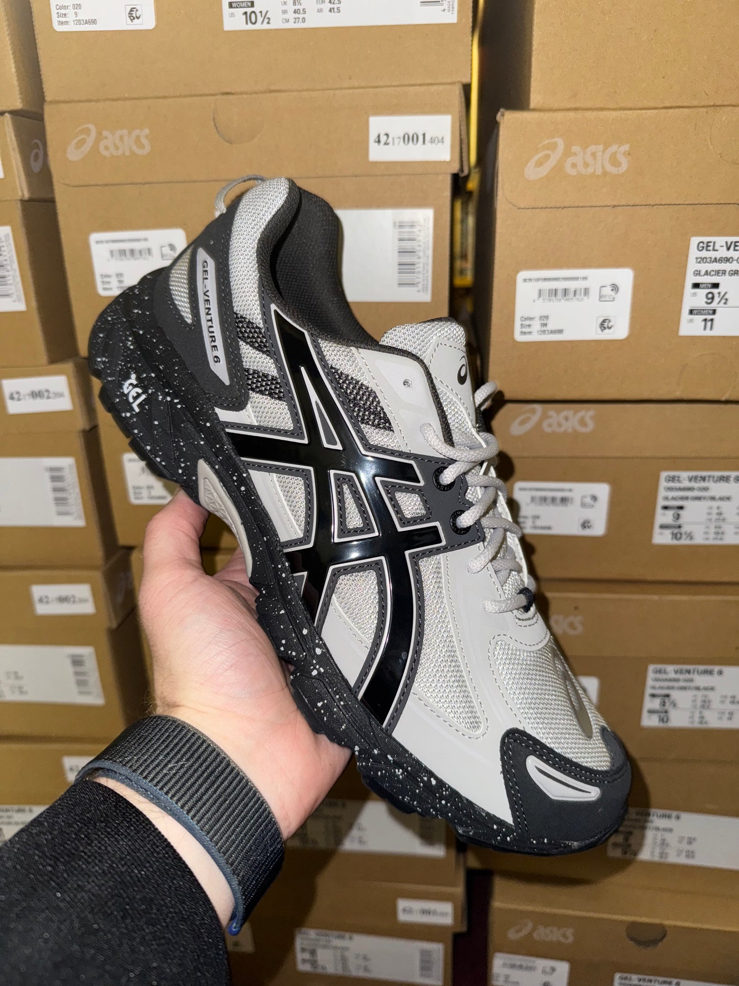 ASICS gel venture 6 Glacier grey