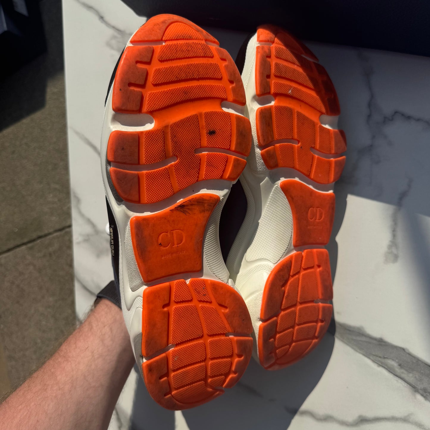 Dior b22 Blue/White/Orange
