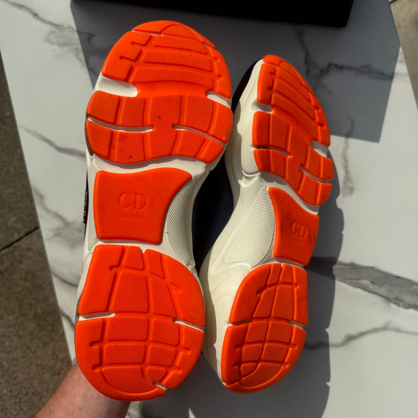 Dior b22 Blue/White/Orange