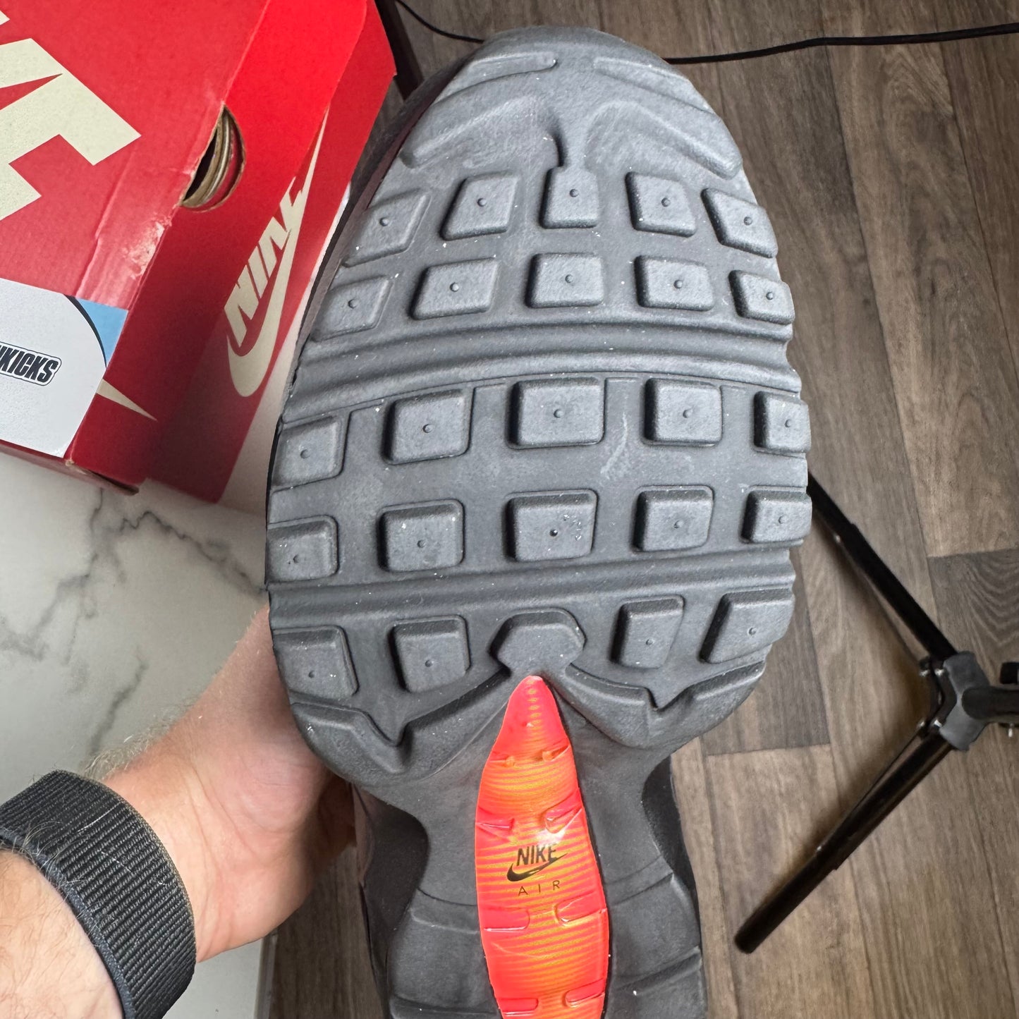 Nike air max 95 USA Solar red