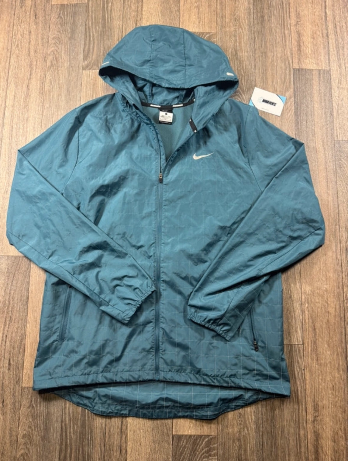 Nike Teal Dave Grid Windbreaker