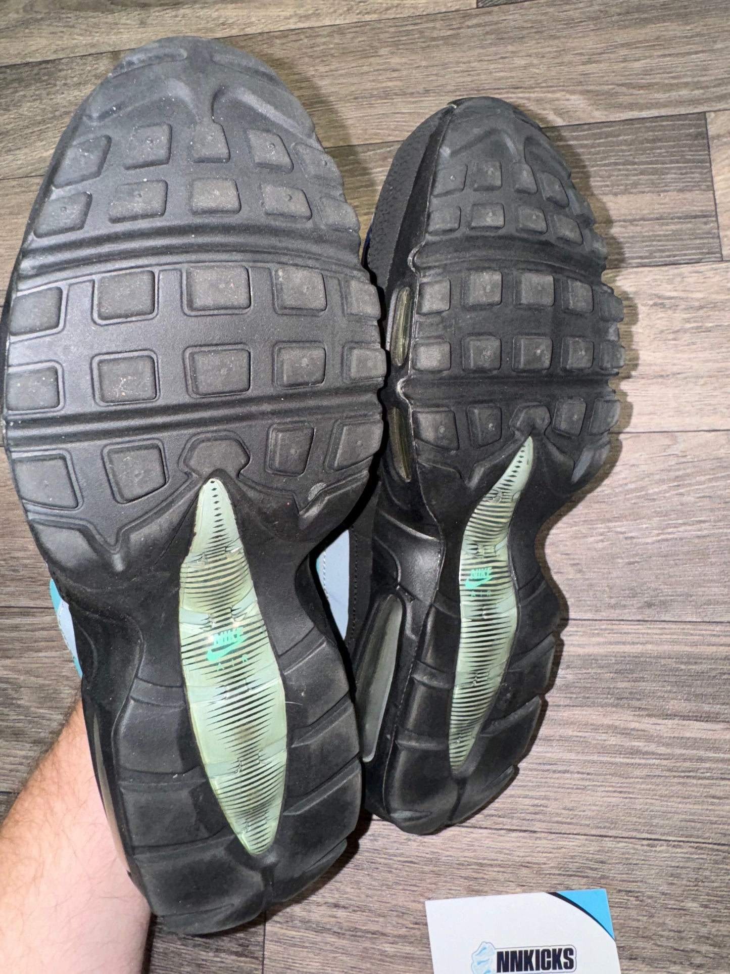 Nike Air max 95 black hyper blue