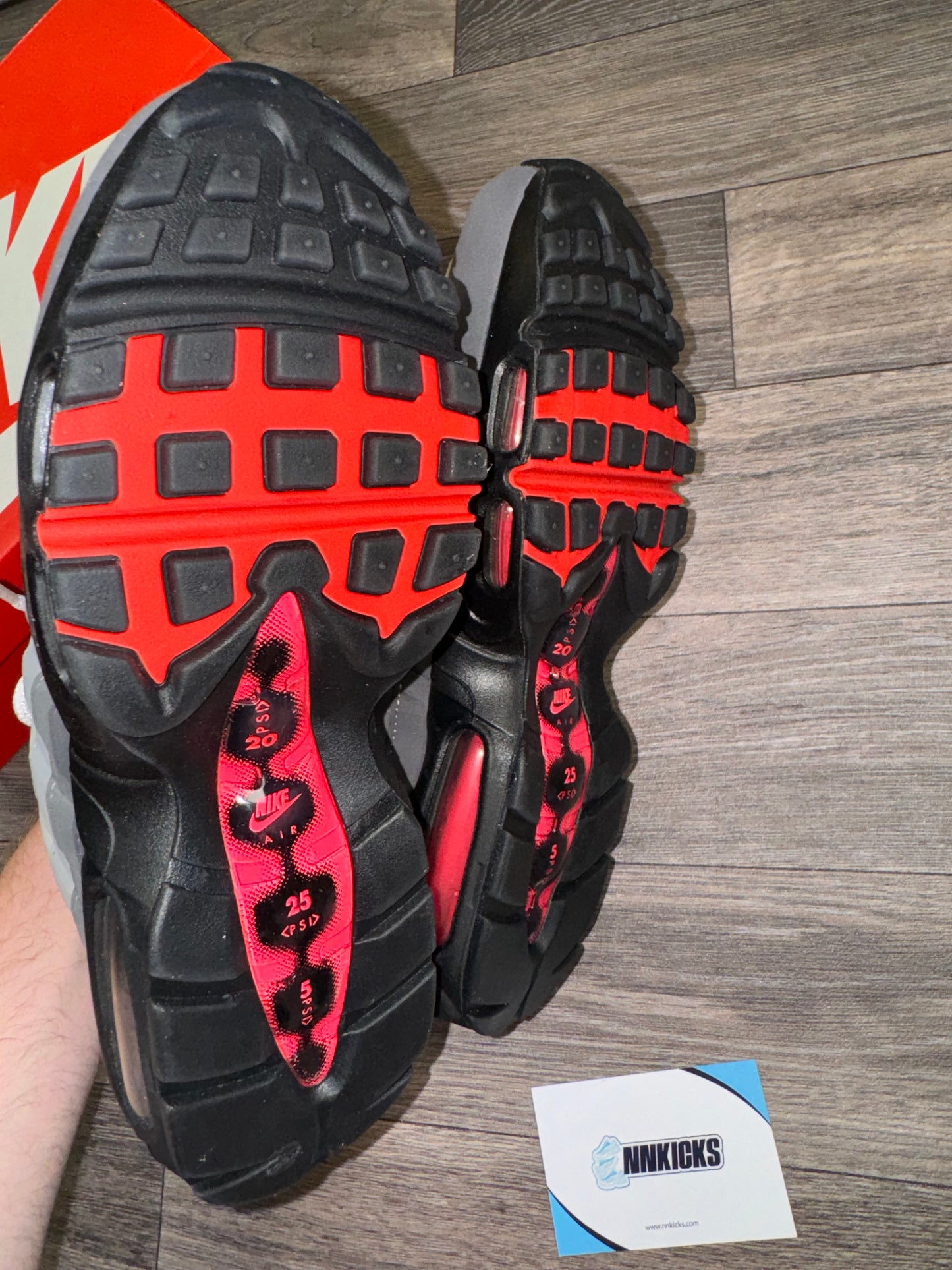 Nike Air max 95 solar red