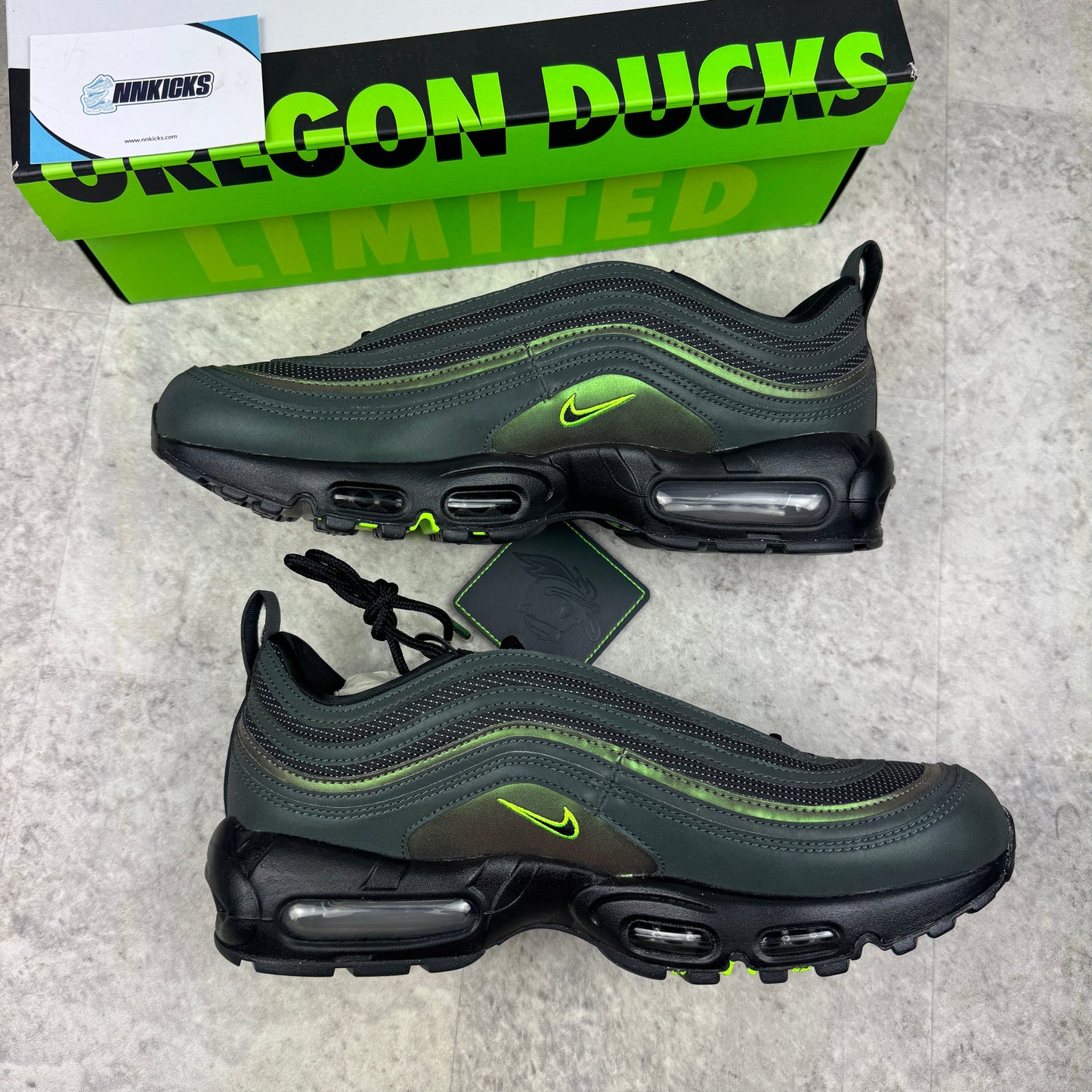 Nike Air Max 95/97 Ducks of a Feather Oregon Thunder