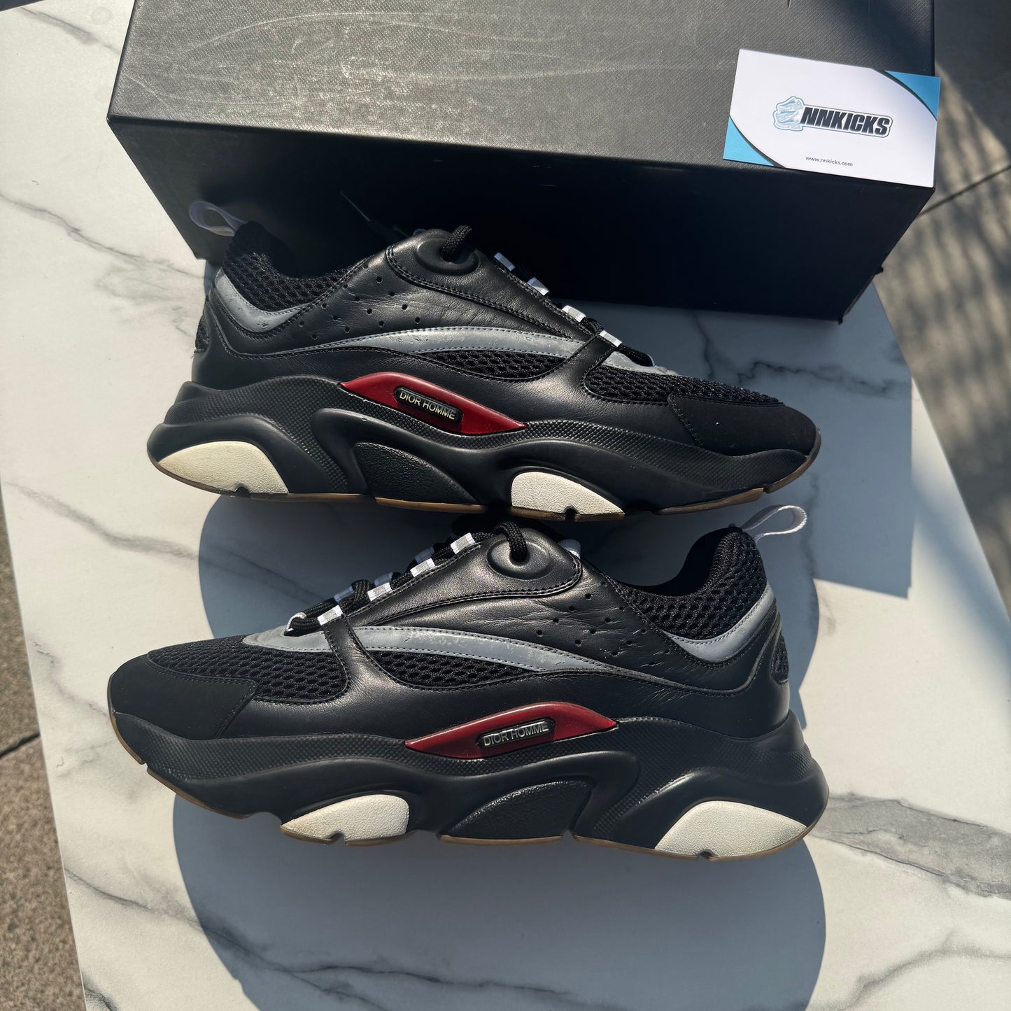 Dior b22 Black/Red/Gum