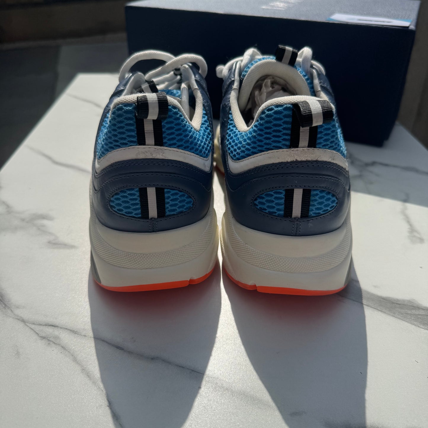 Dior b22 Blue/White/Orange