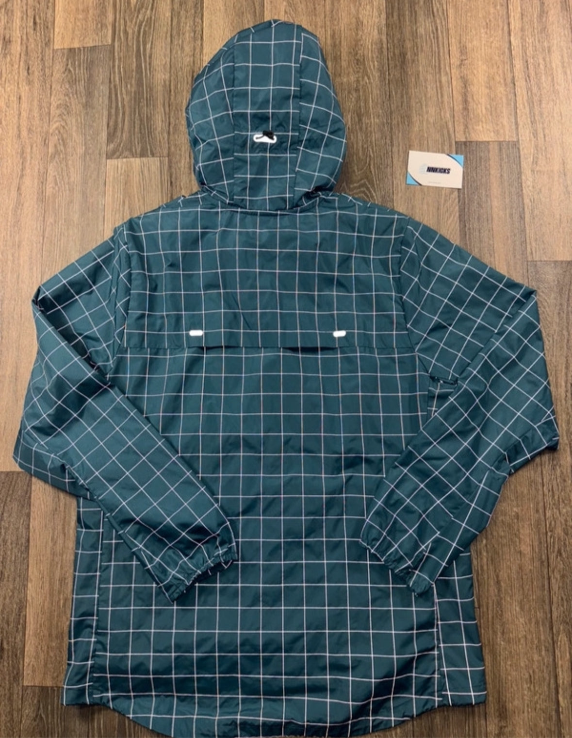 Nike Teal Dave Grid Windbreaker