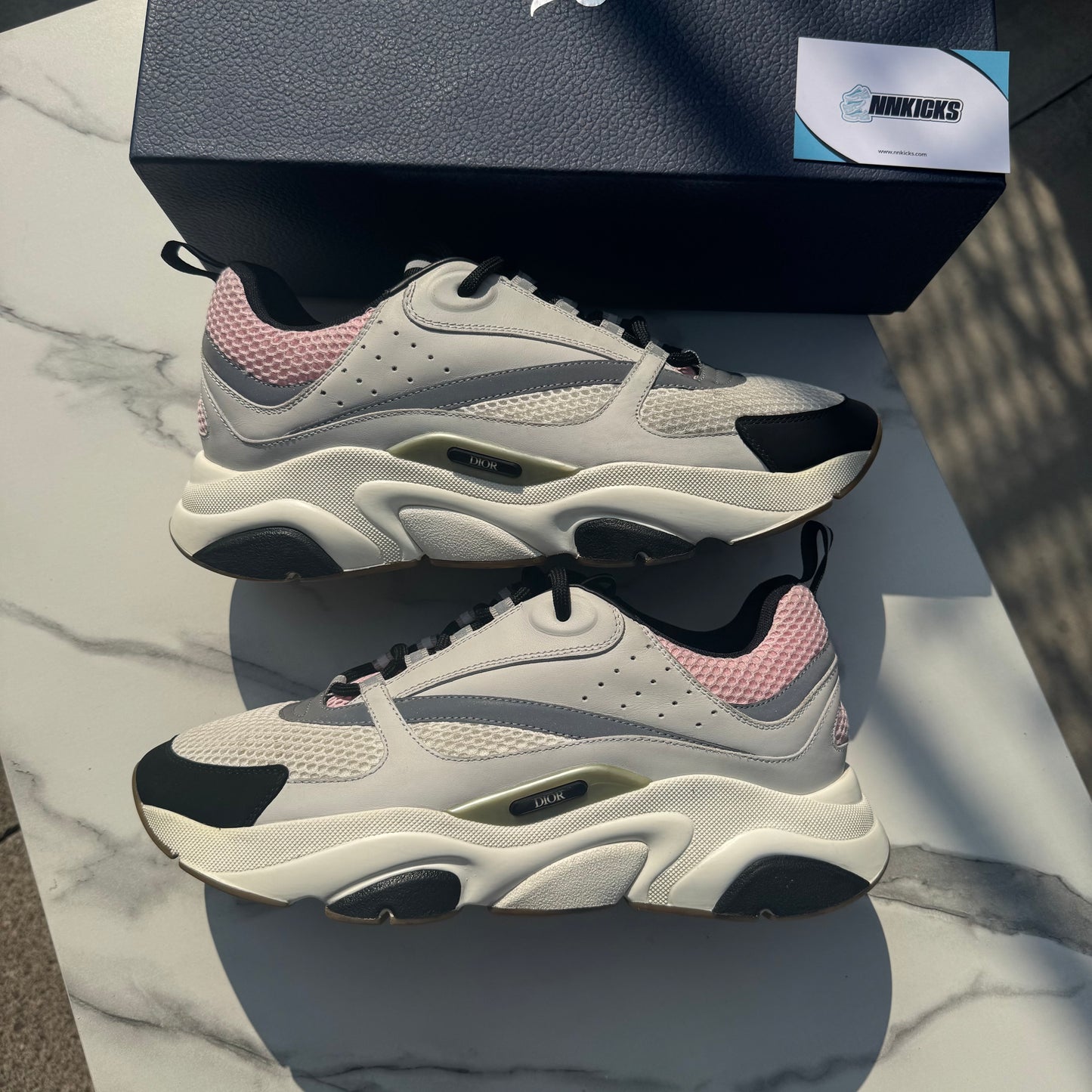 Dior b22 White/Grey/Pink