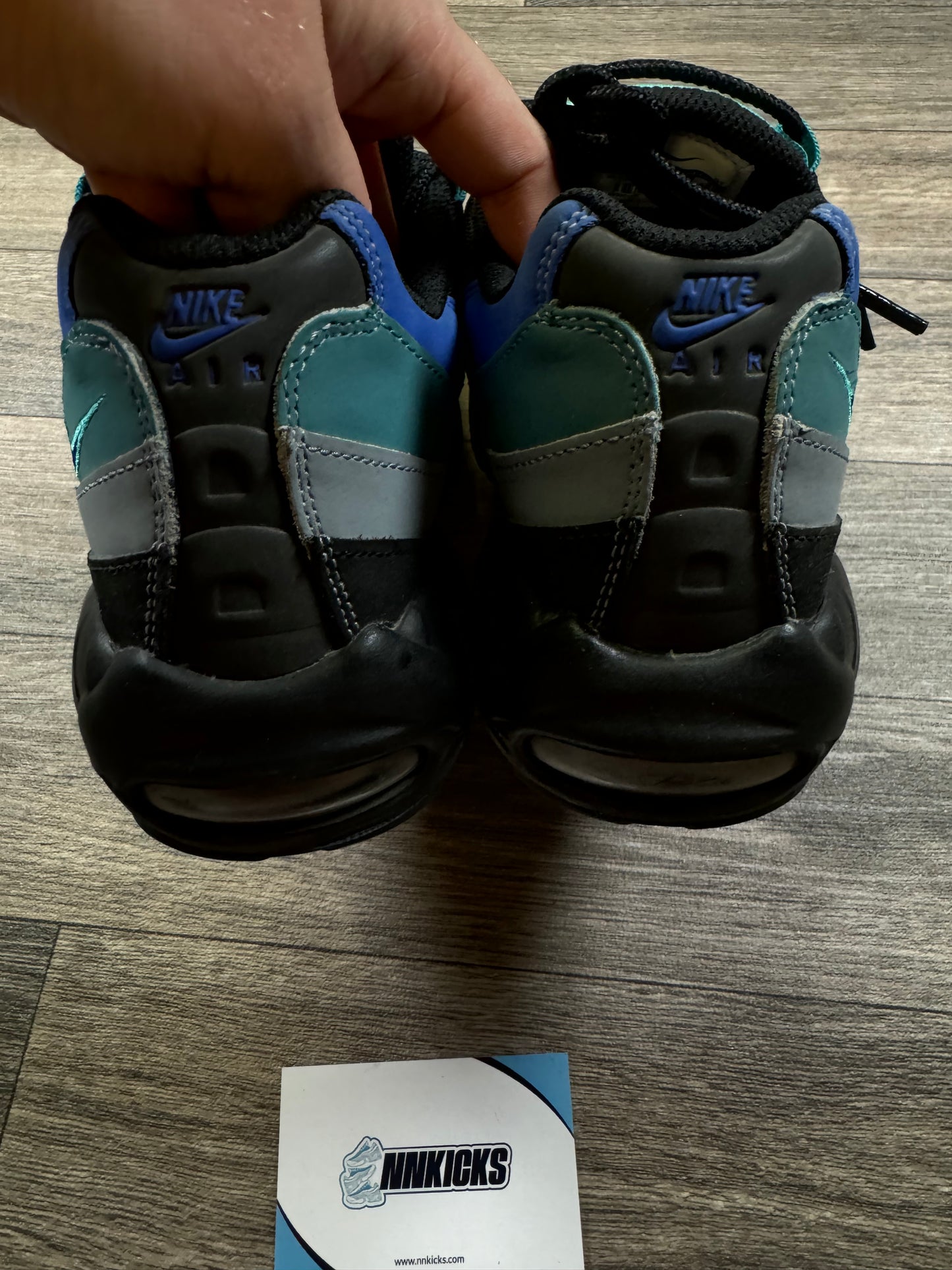 Nike Air max 95 black hyper blue