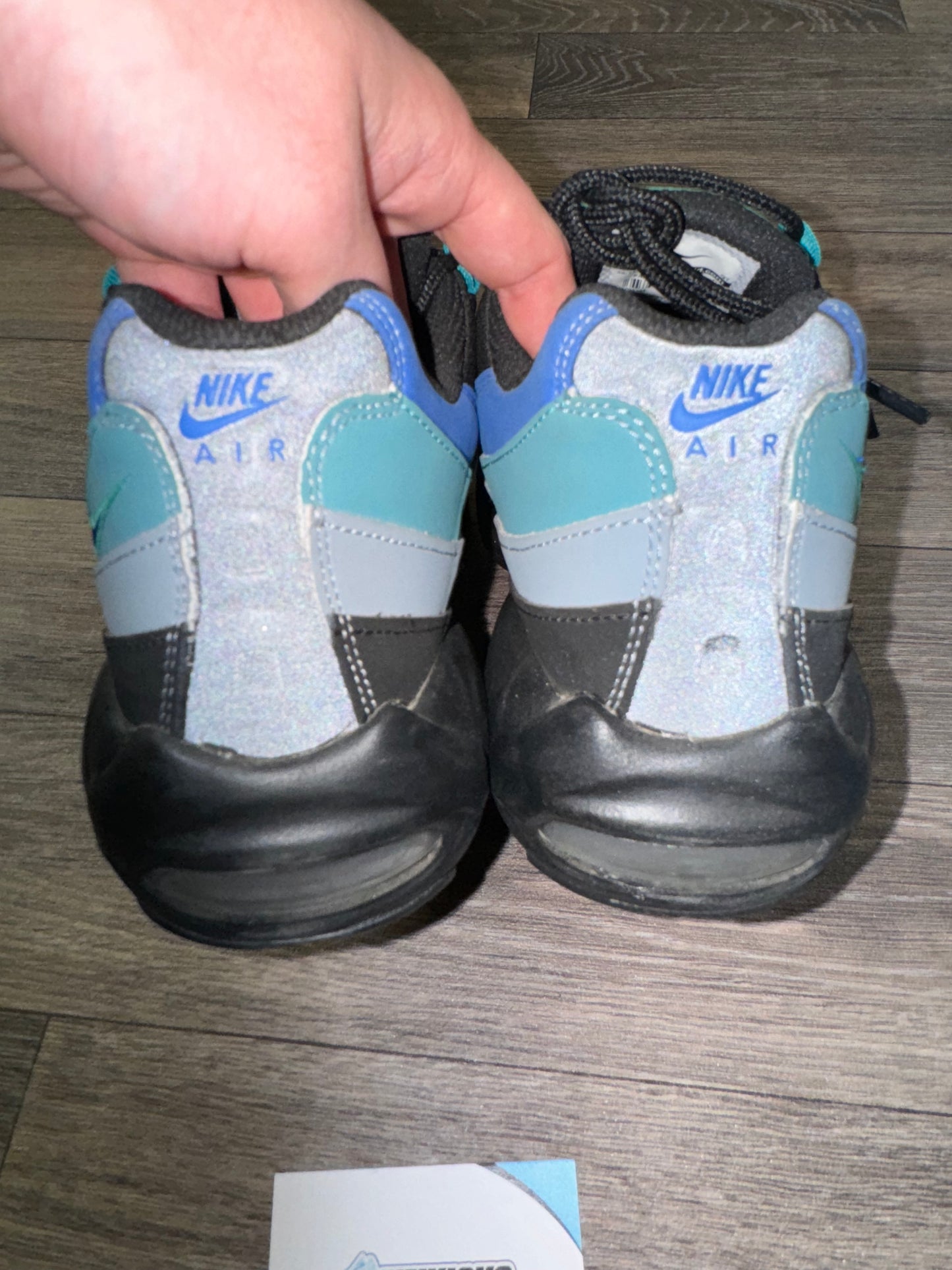 Nike Air max 95 black hyper blue