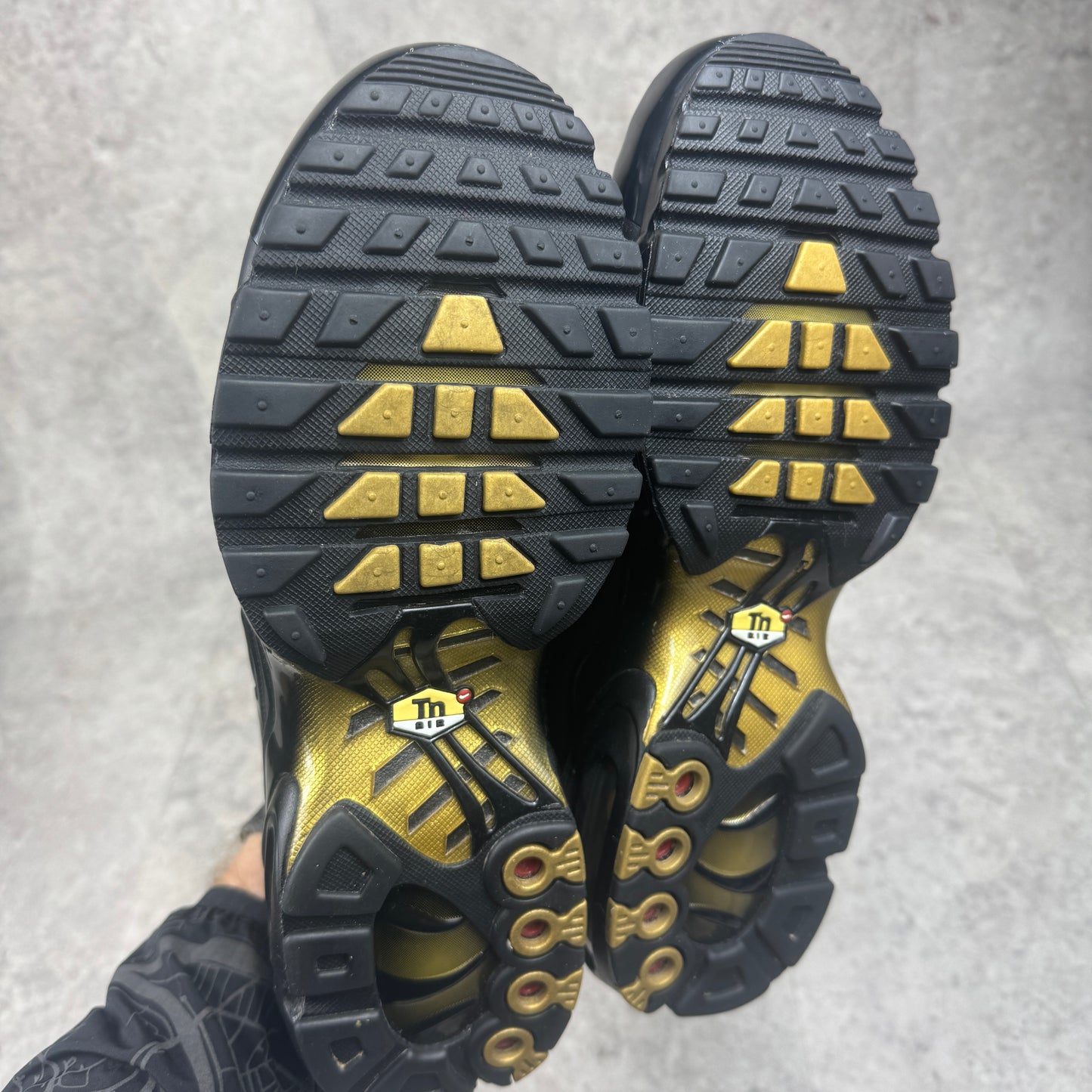 Nike Air Max Plus TN Black Metallic Gold
