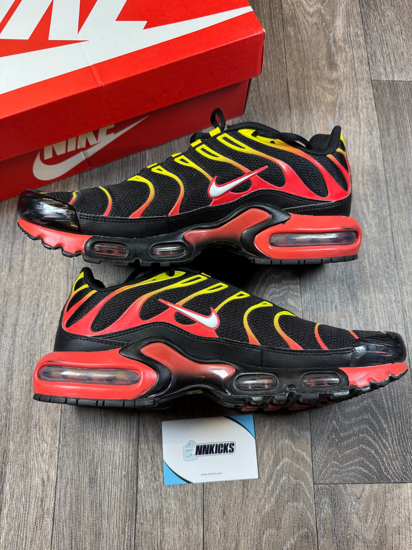 Air max TN red/yellow fade