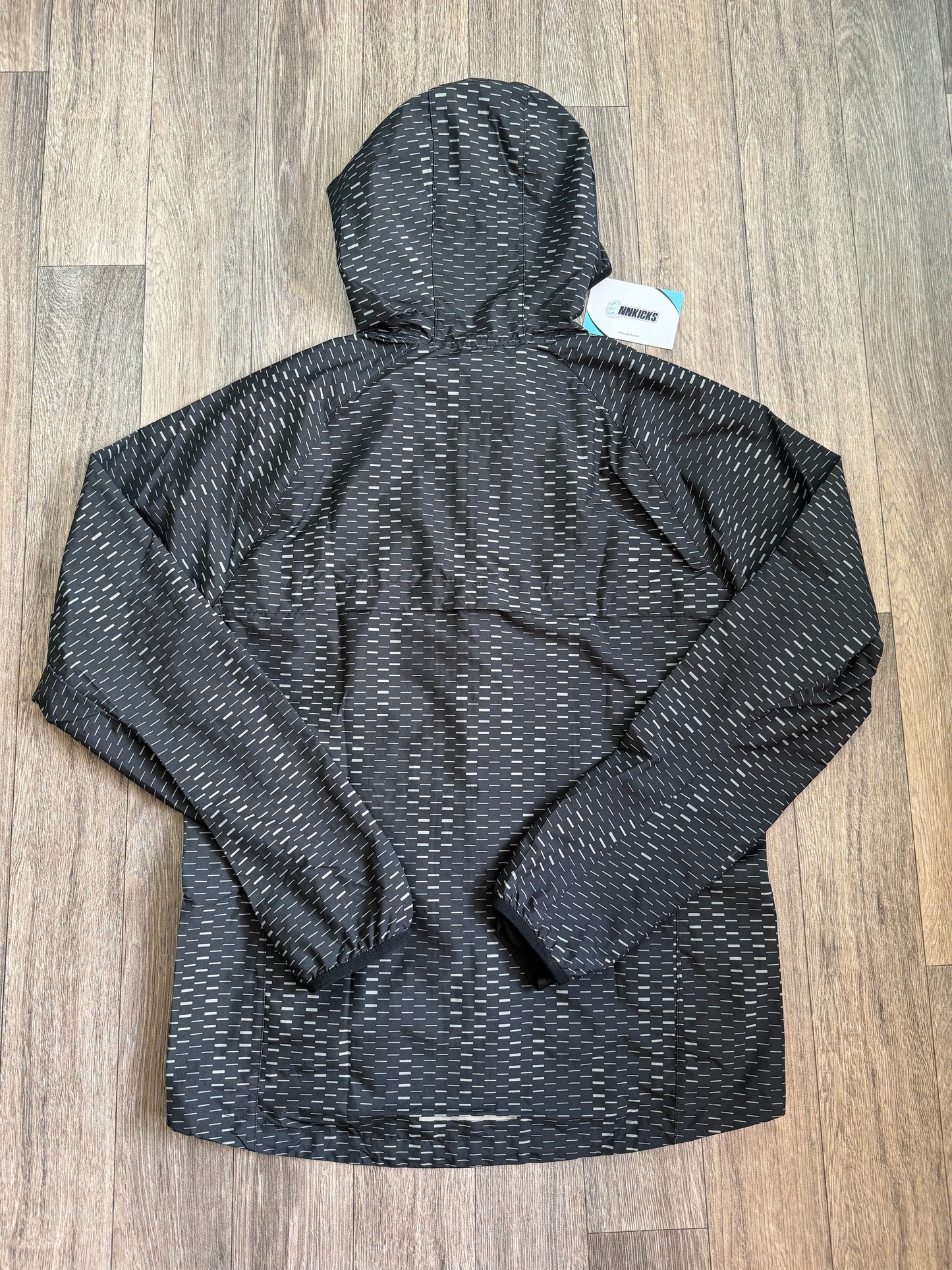 Black digi windbreaker