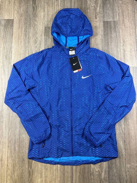 Blue digi windbreaker