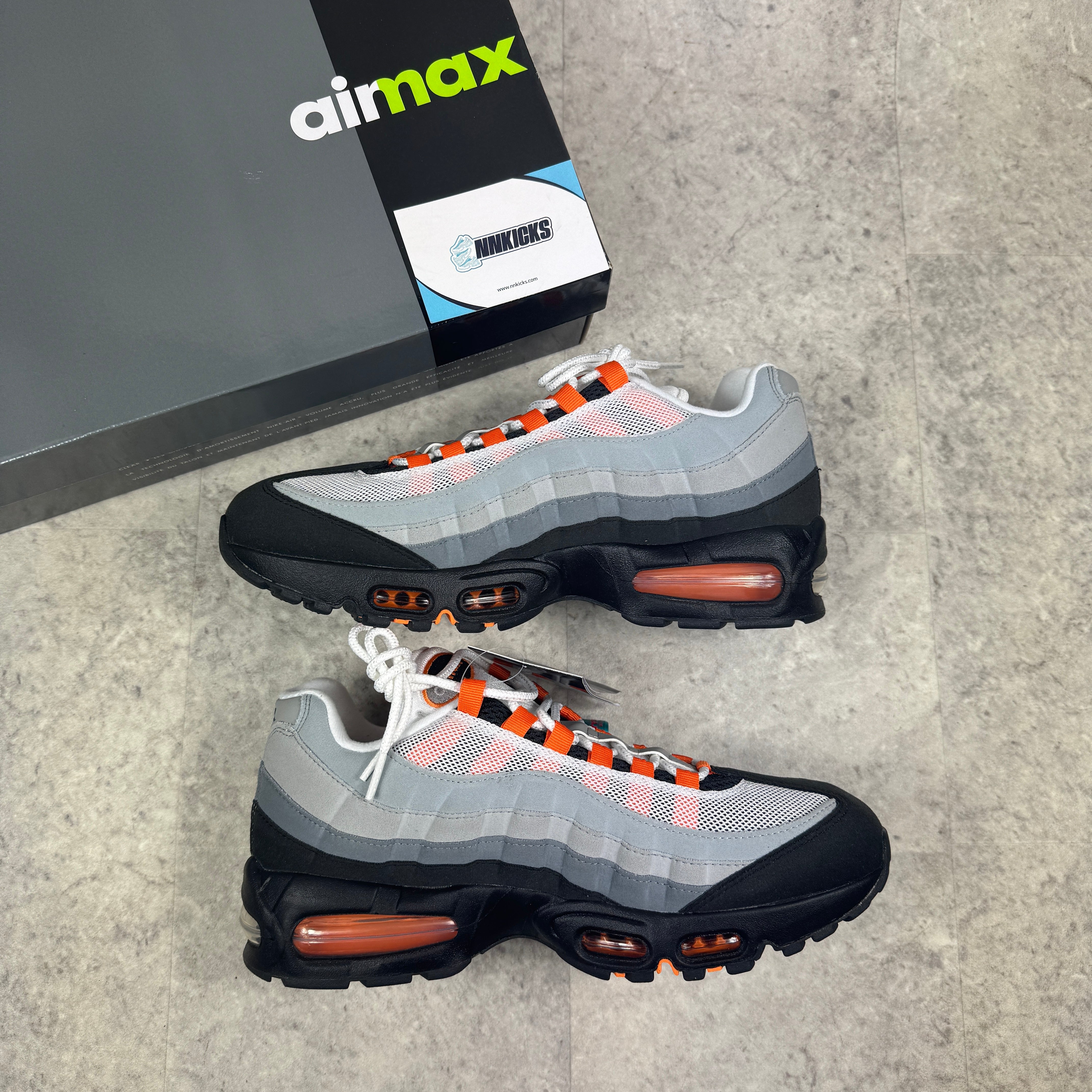 Nike Air Max 95 OG Bright Mandarin – NNkicks