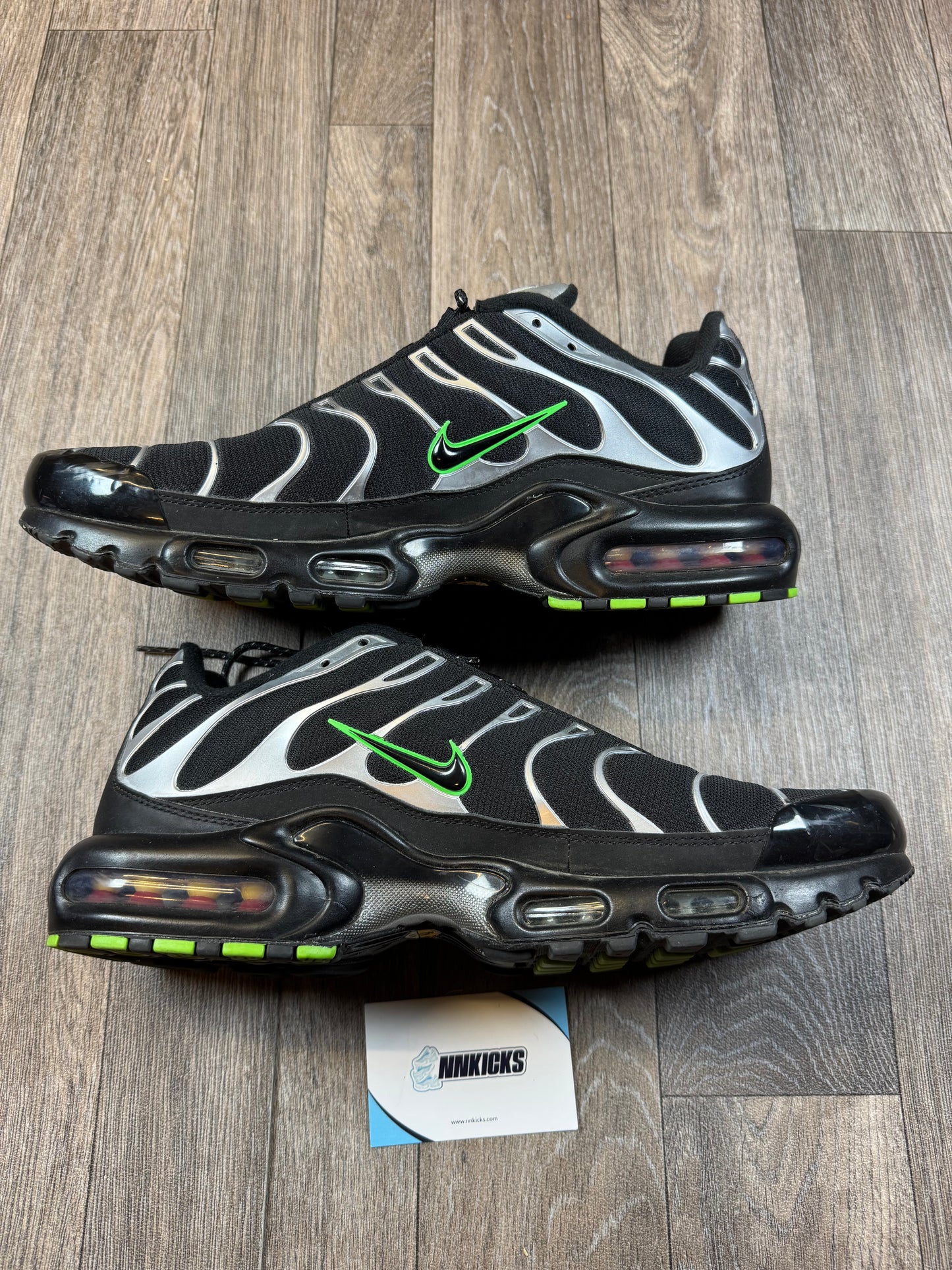 Air max TN Silver & Green