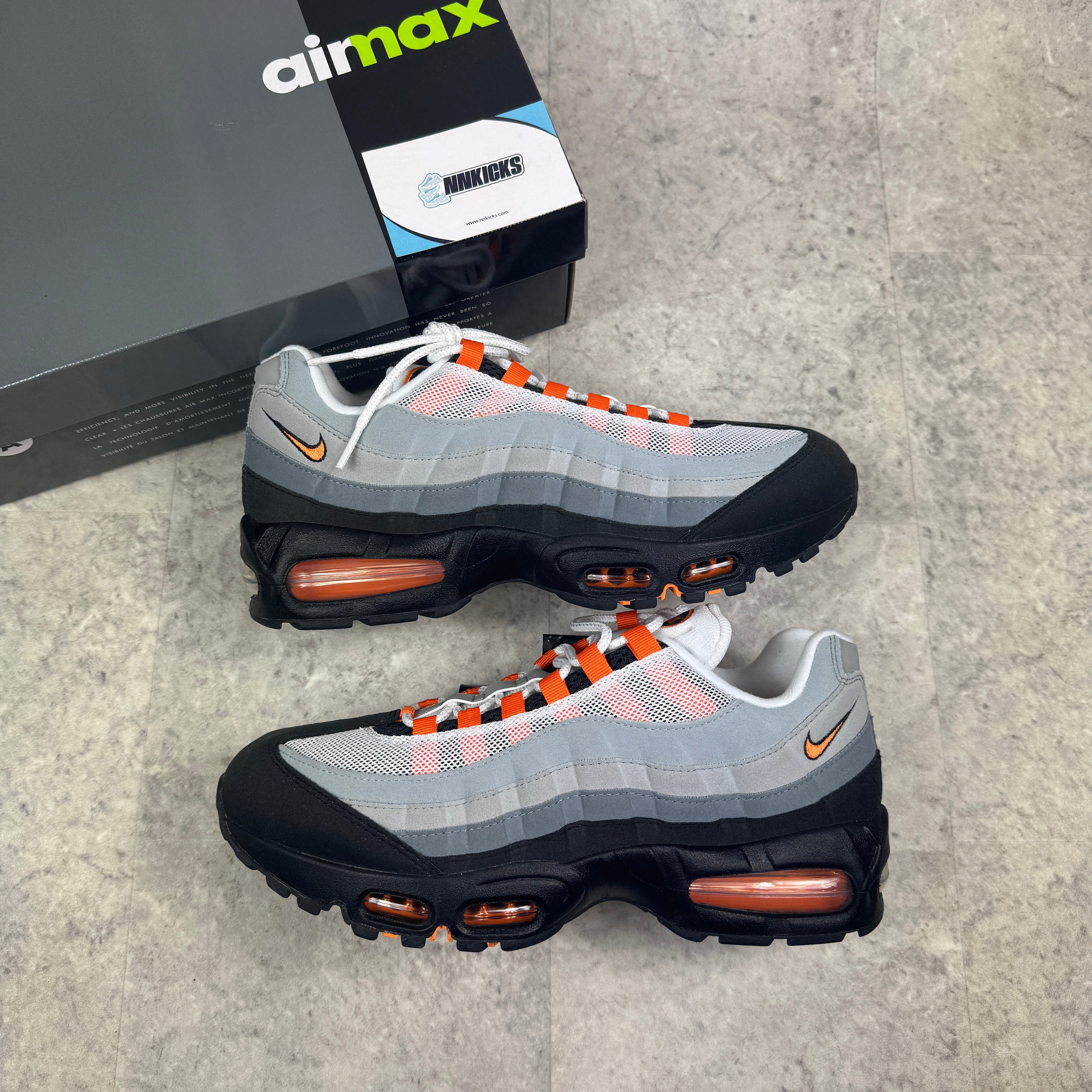 Nike Air Max 95 OG Bright Mandarin – NNkicks