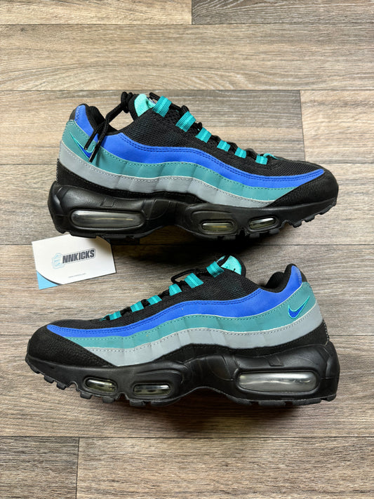 Air max 95 black hyper blue