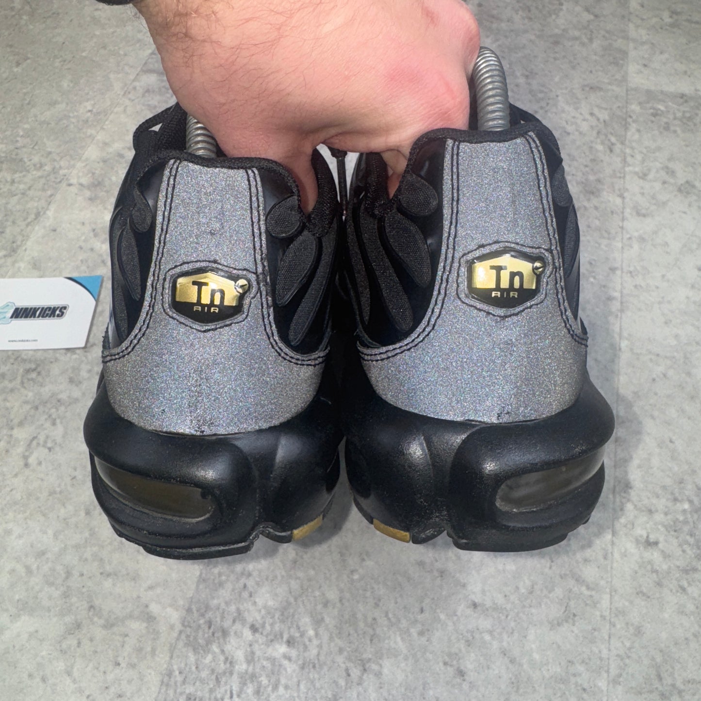 Nike Air Max Plus TN Black Metallic Gold