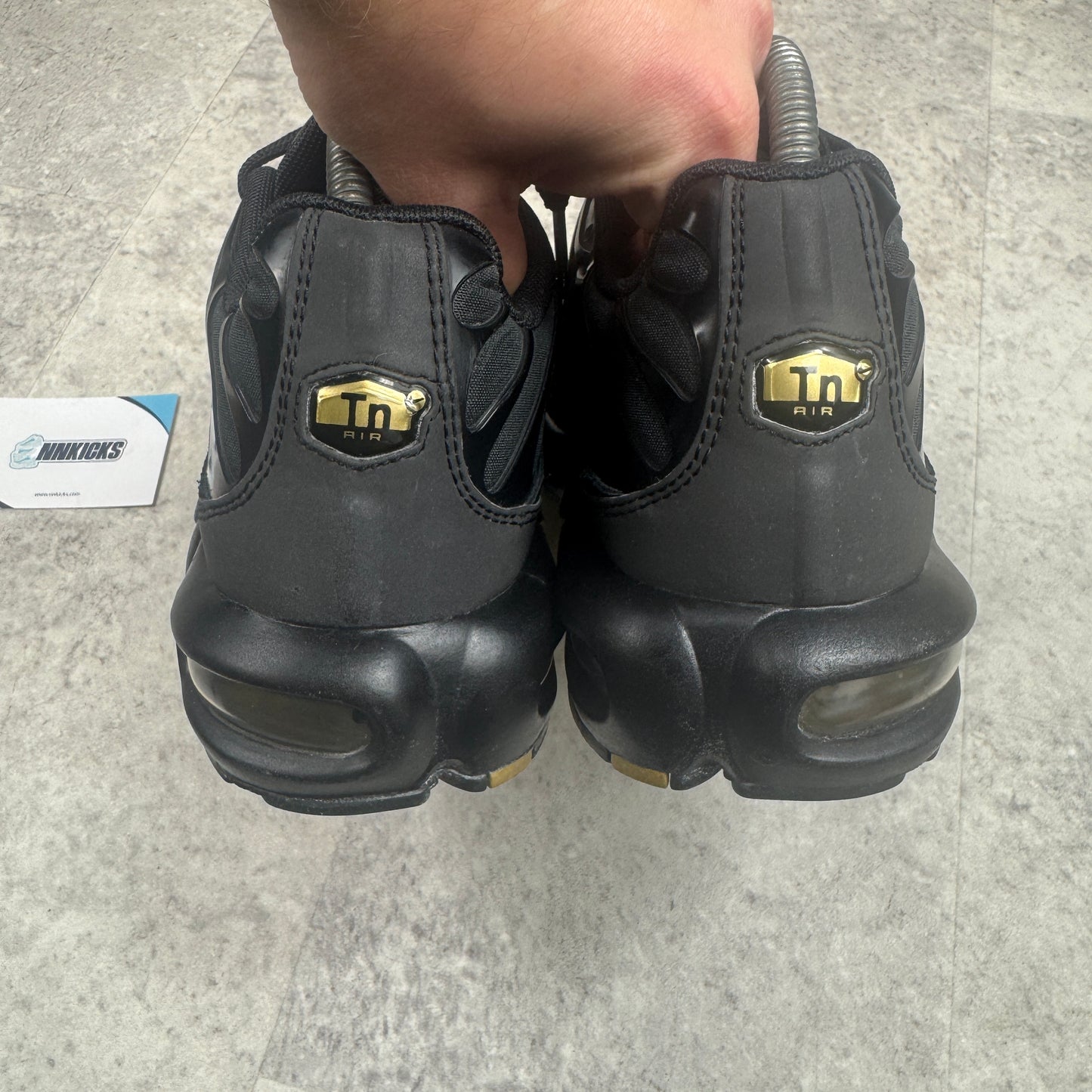 Nike Air Max Plus TN Black Metallic Gold