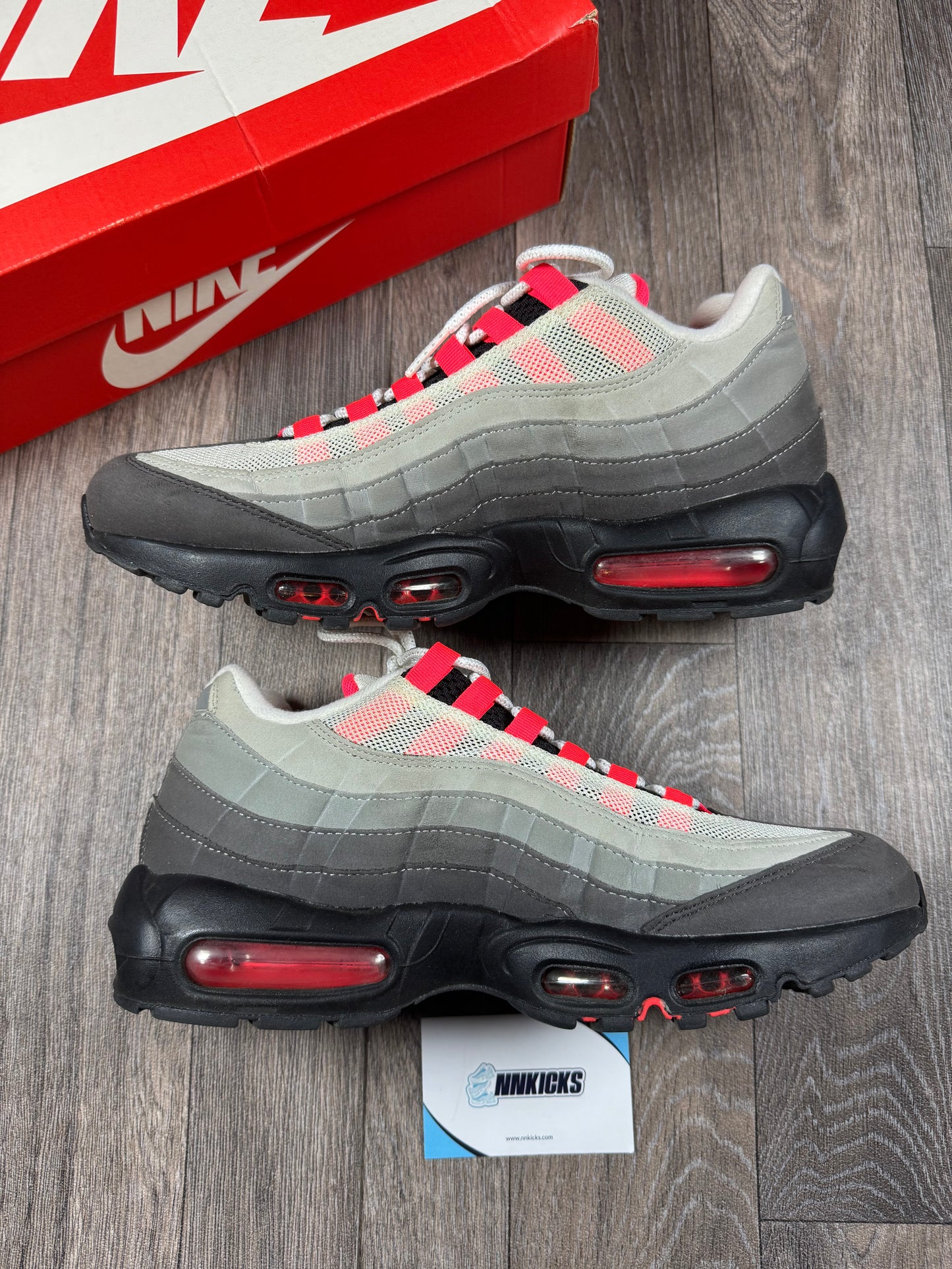 Air max 95 Solar red