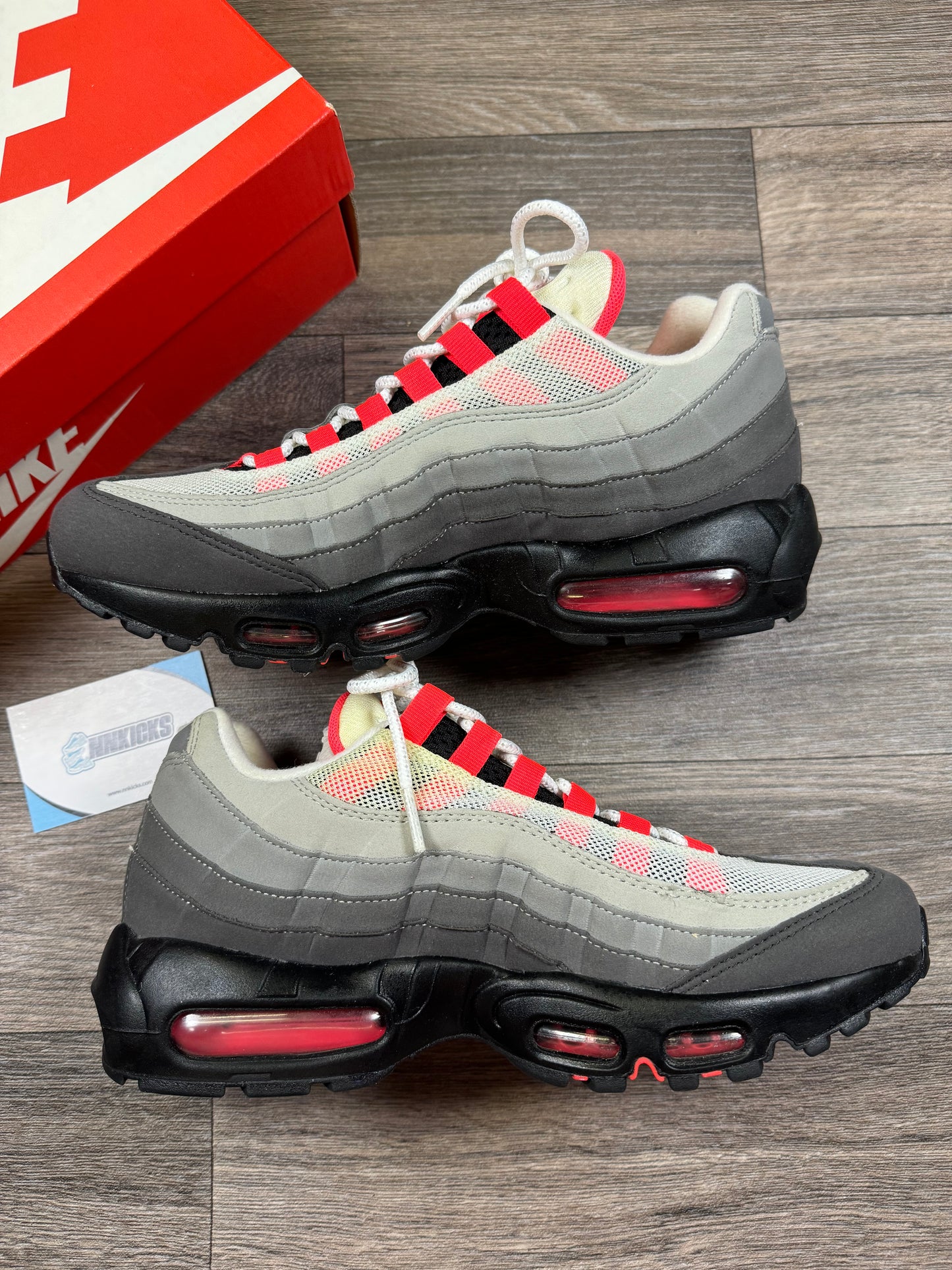 Air max 95 solar red