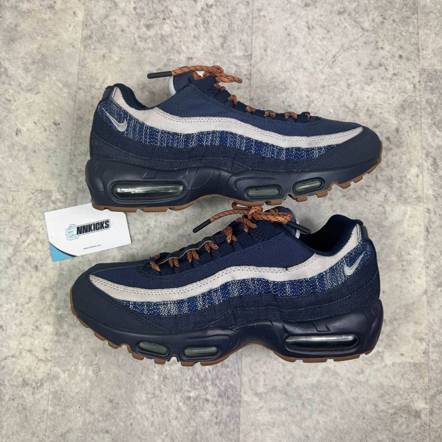 Nike Air Max 95 Denim Dark Obsidian Gum
