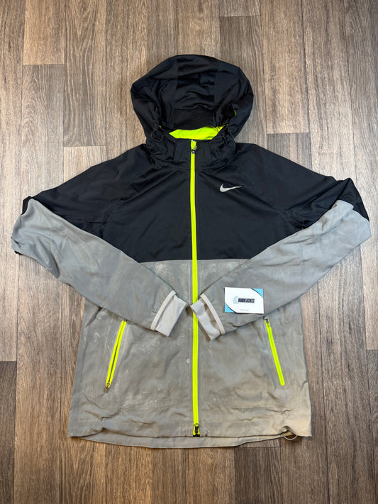 Neon reflective dri fit jacket