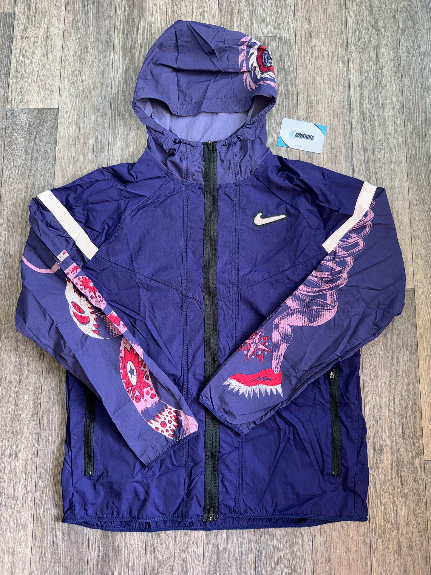 Purple dragon windbreaker