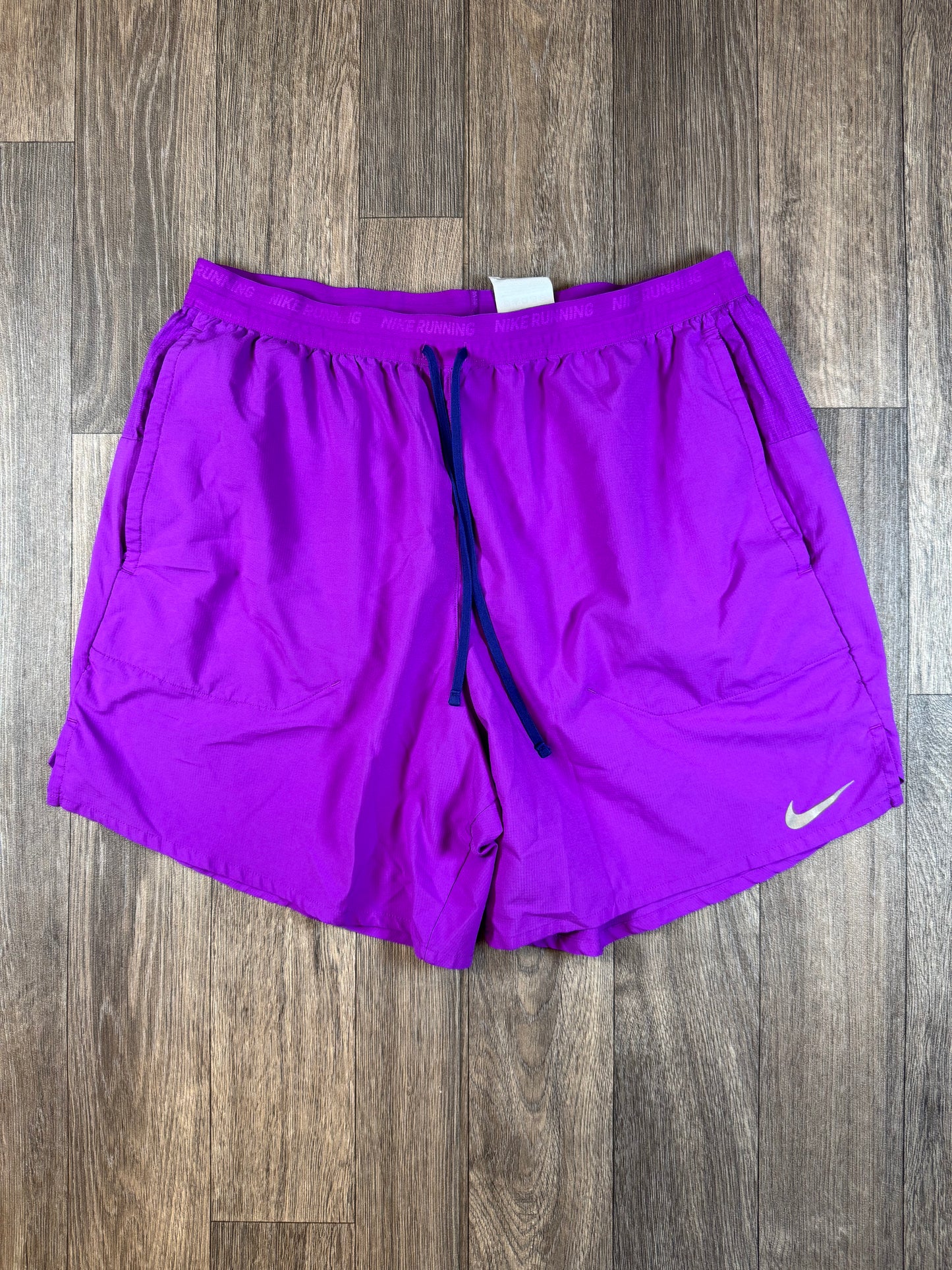 Purple dri fit shorts