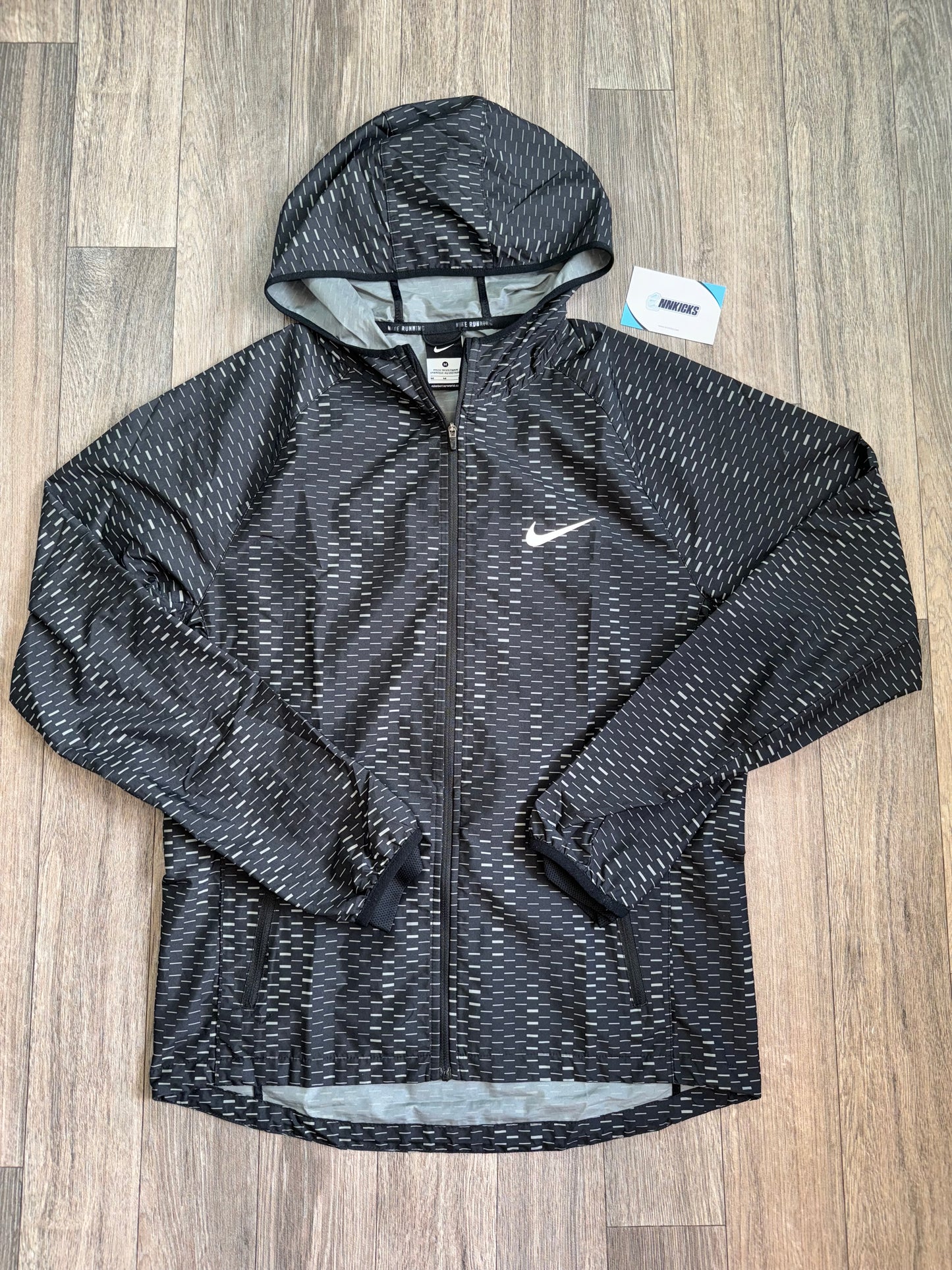 Black digi windbreaker