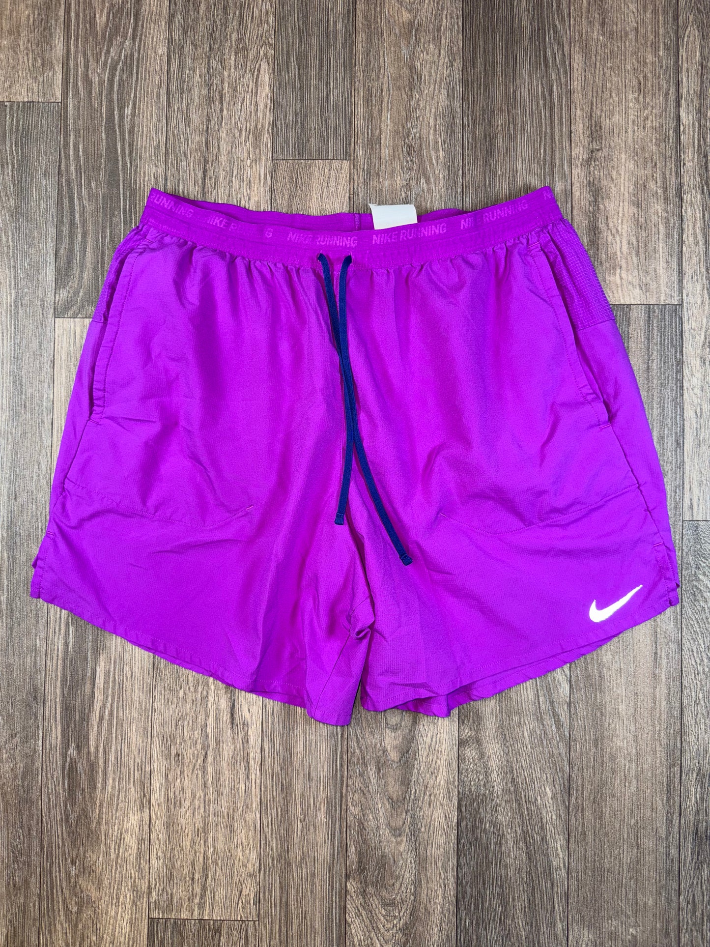 Purple dri fit shorts