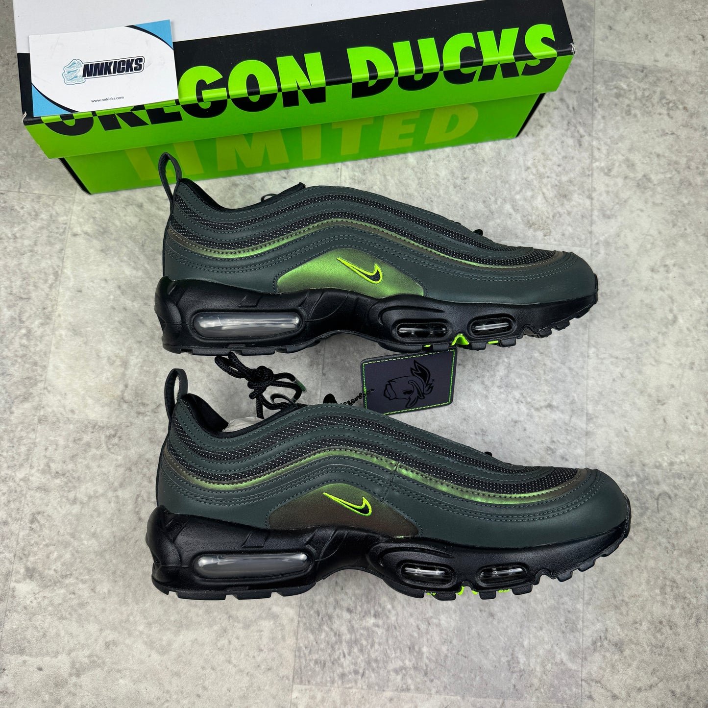 Nike Air Max 95/97 Ducks of a Feather Oregon Thunder